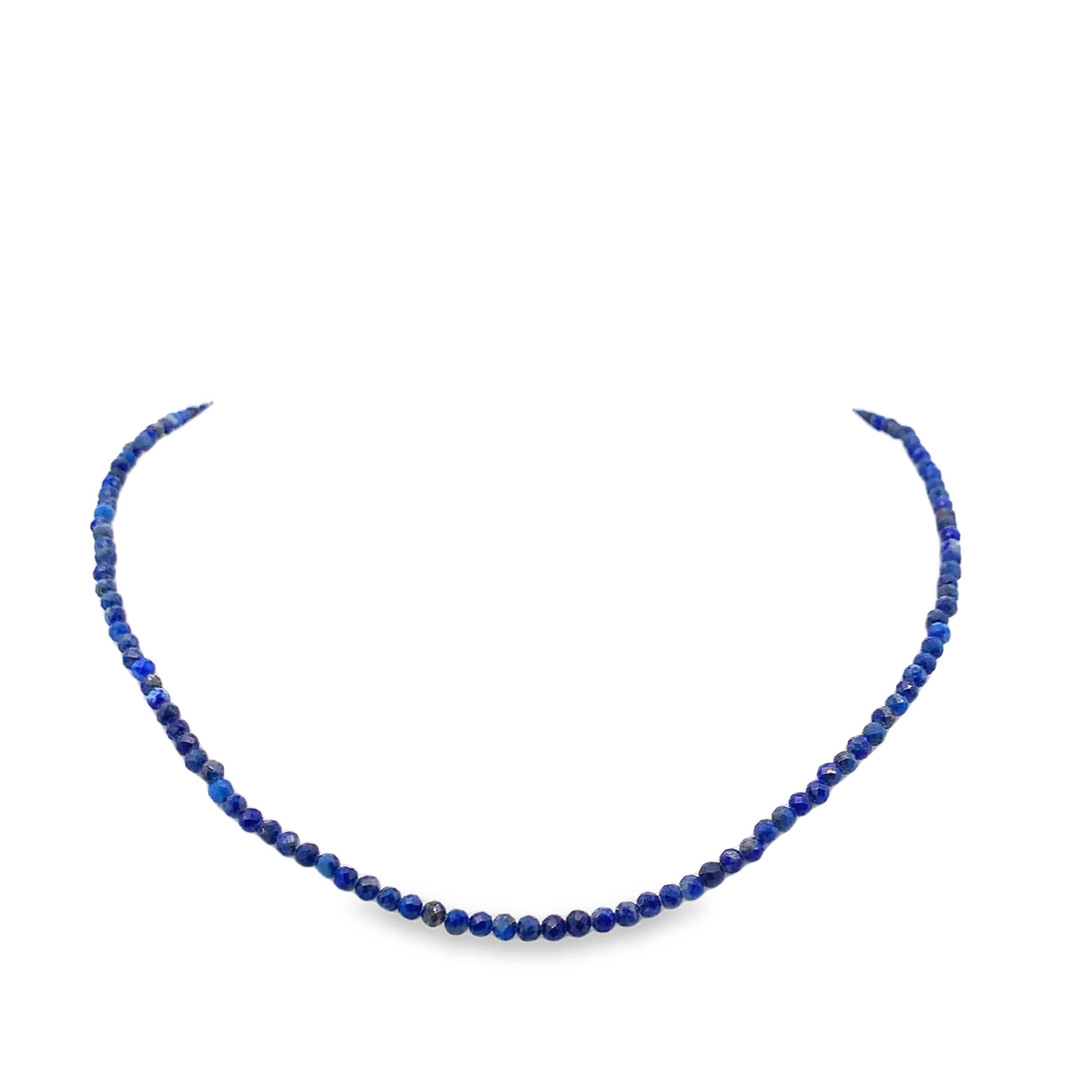 Naszyjnik z okrągłych koralików