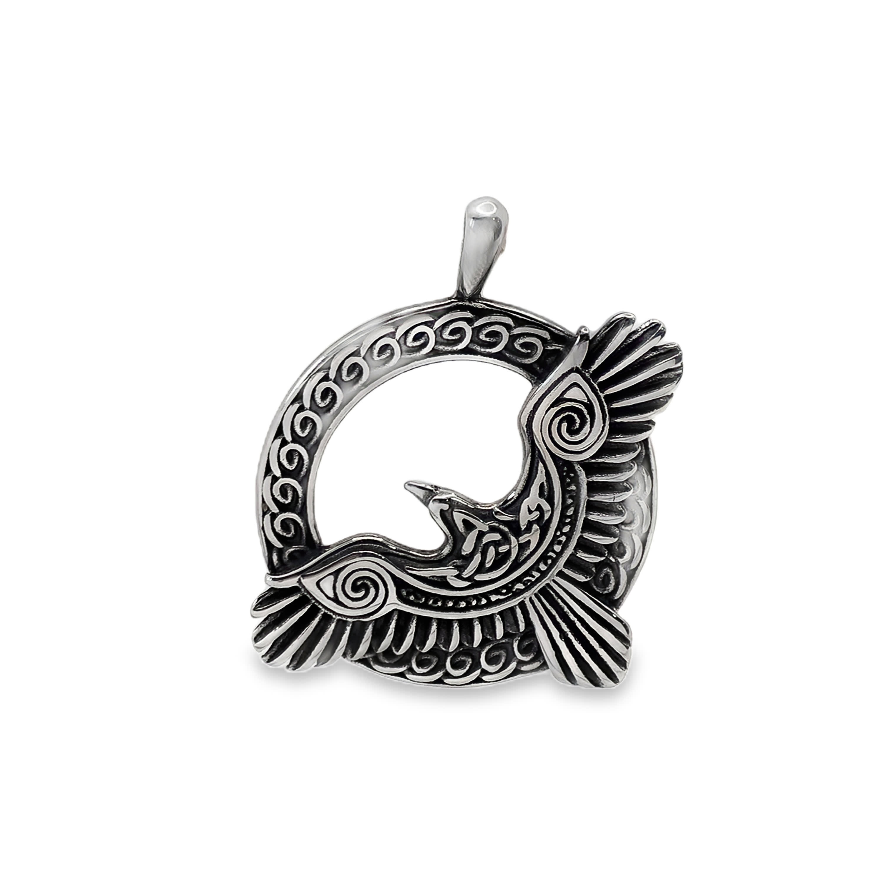 Elegancki wisiorek inspirowany ptakami