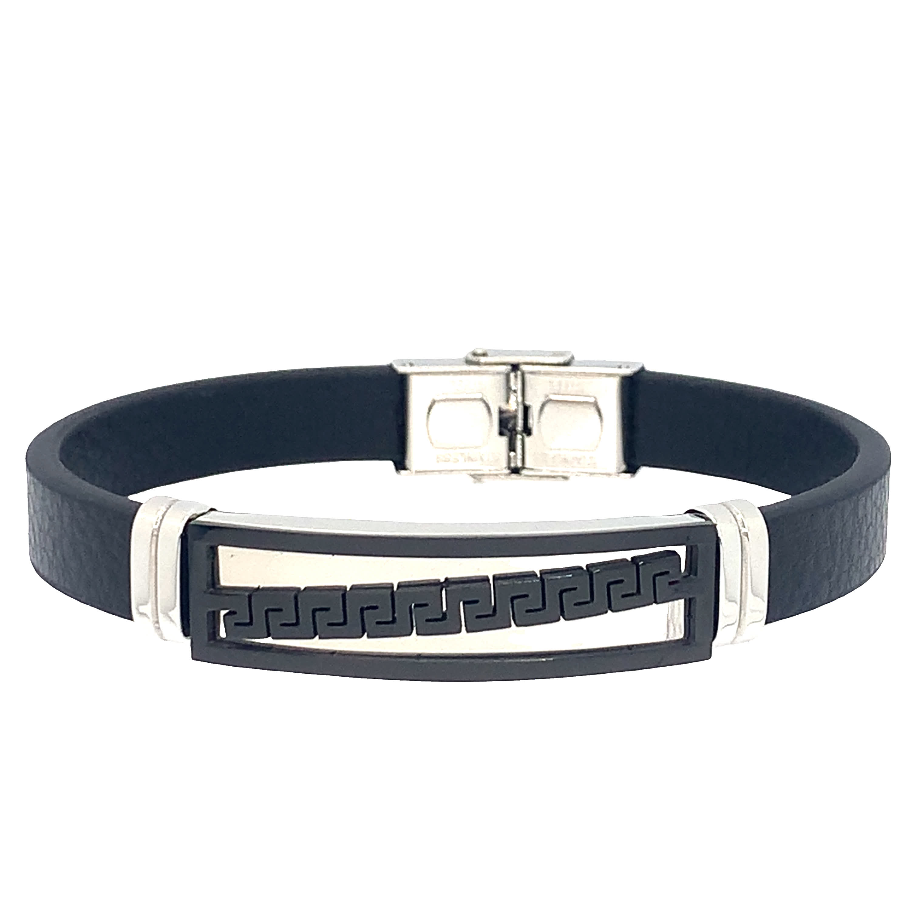 Nowoczesna bransoletka bez metalu z graficznym wzorem