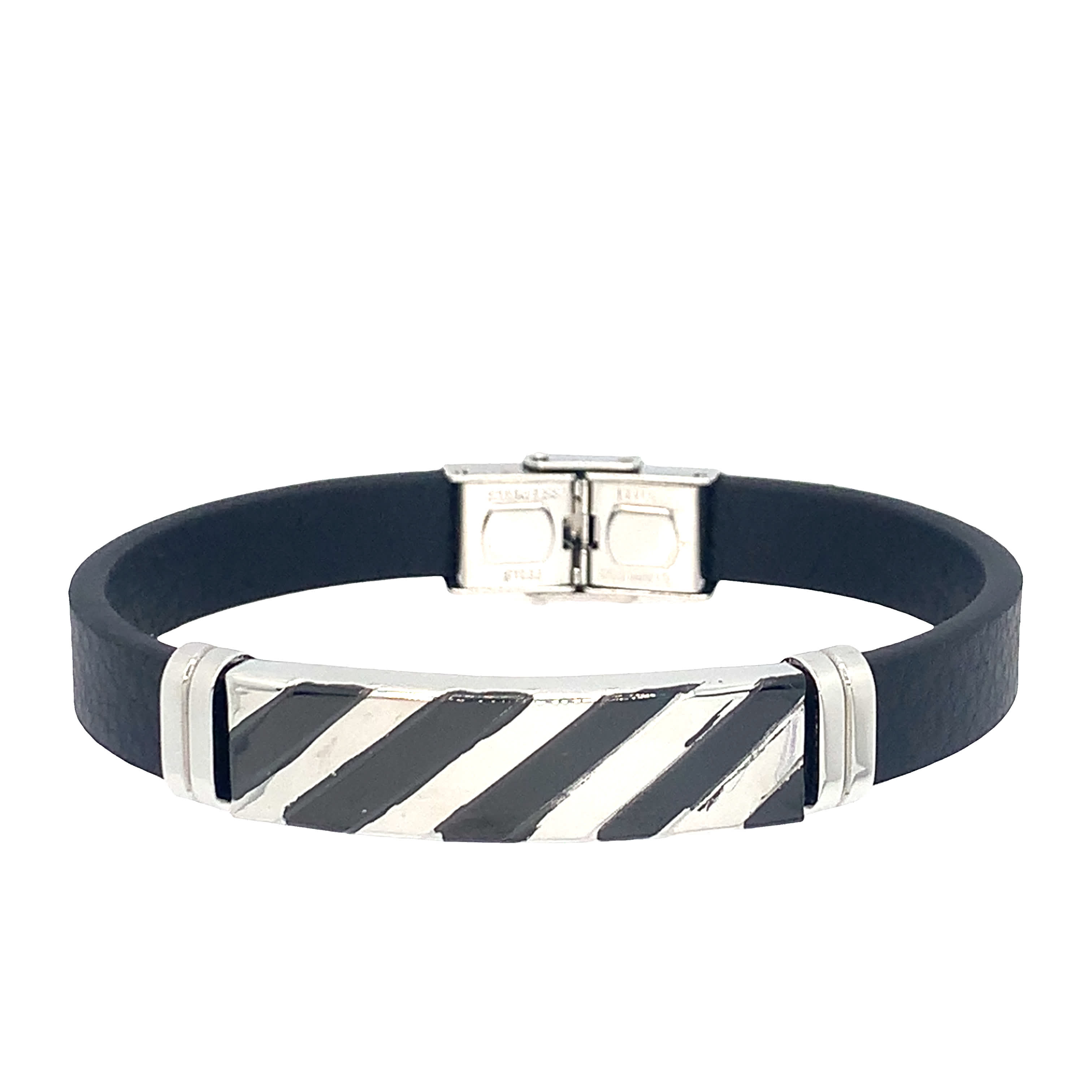 Współczesna wzorzysta bransoletka bez metalu