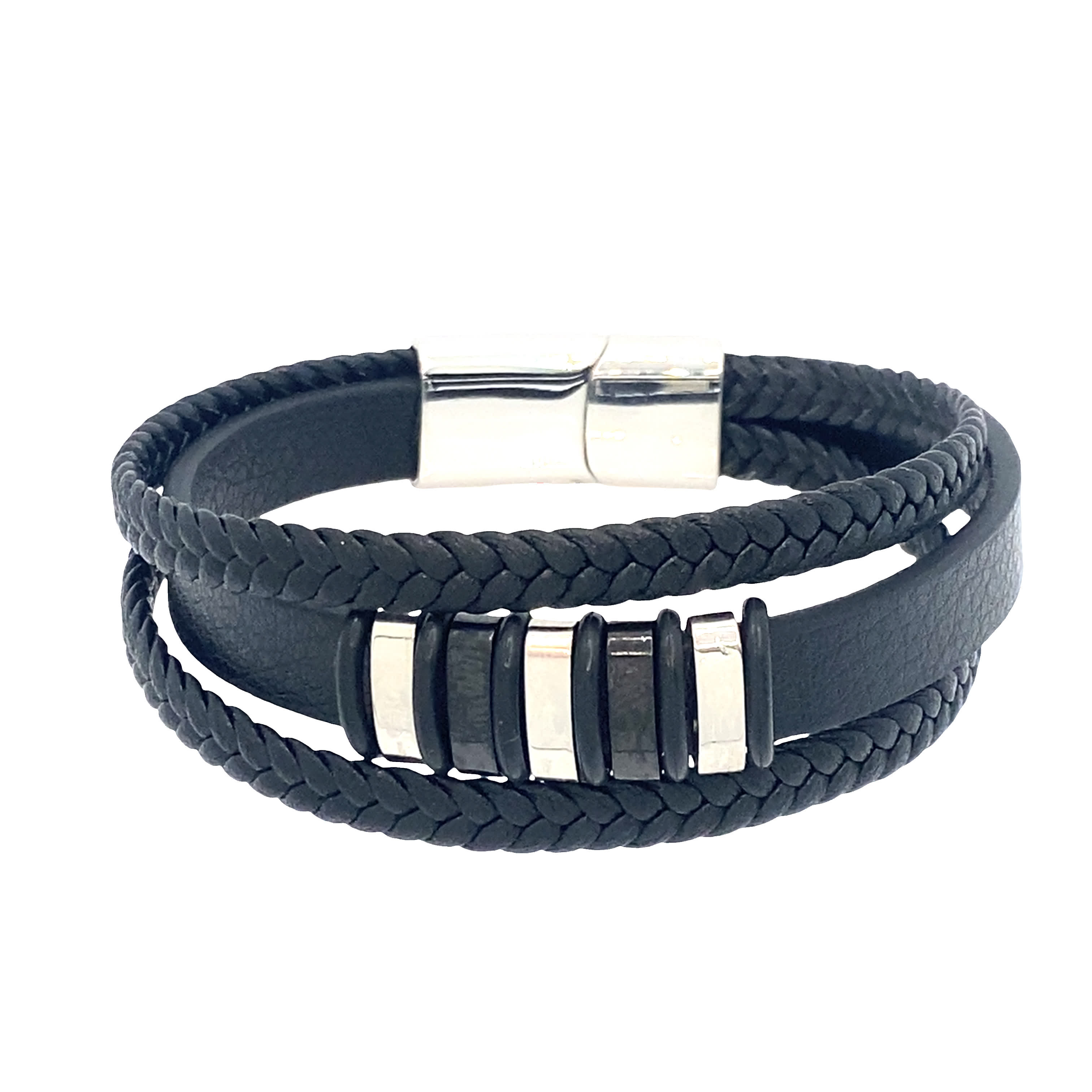 Nowoczesna wielopasmowa bransoletka bez metalu