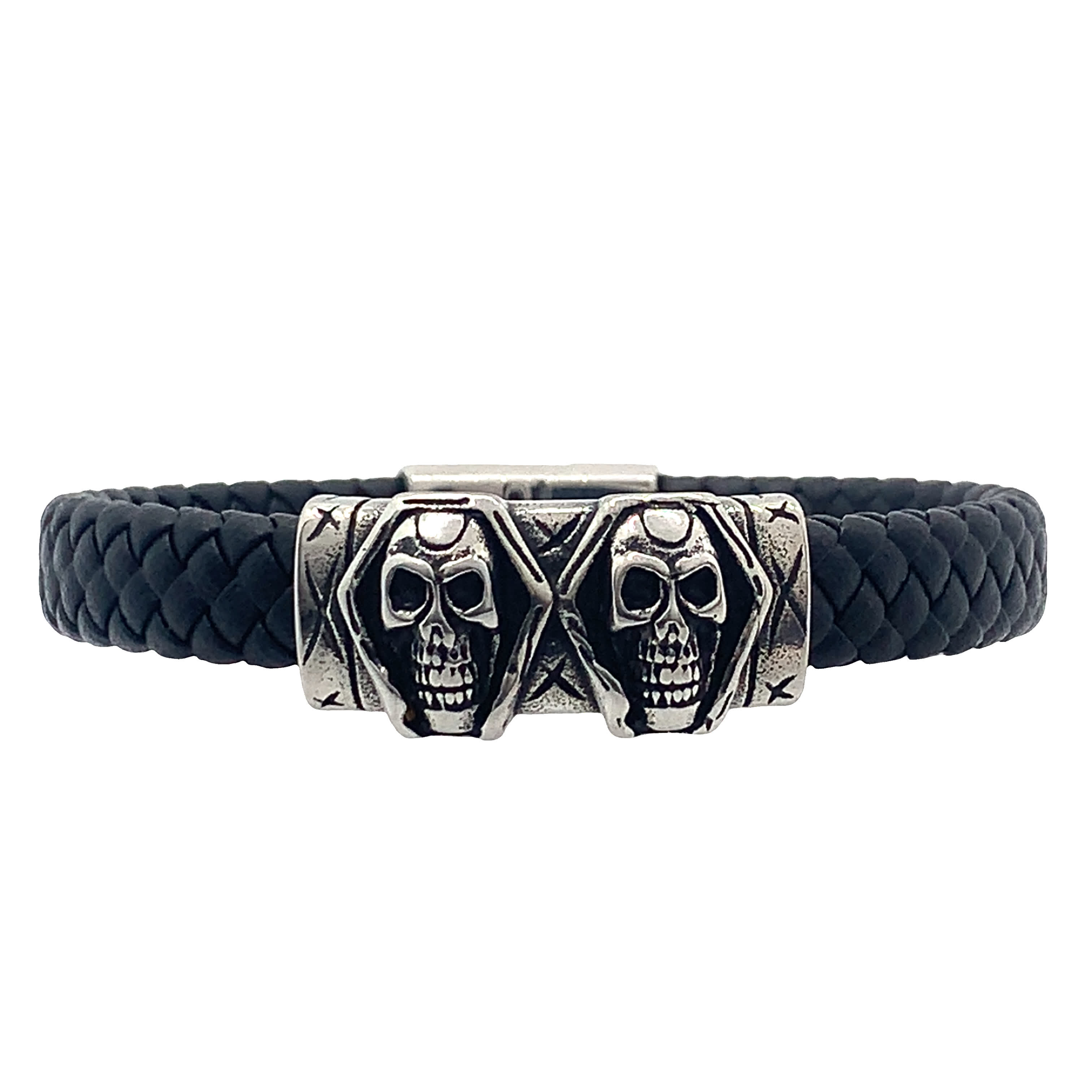 Srebrzona bransoletka z misternymi grawerowanymi detalami