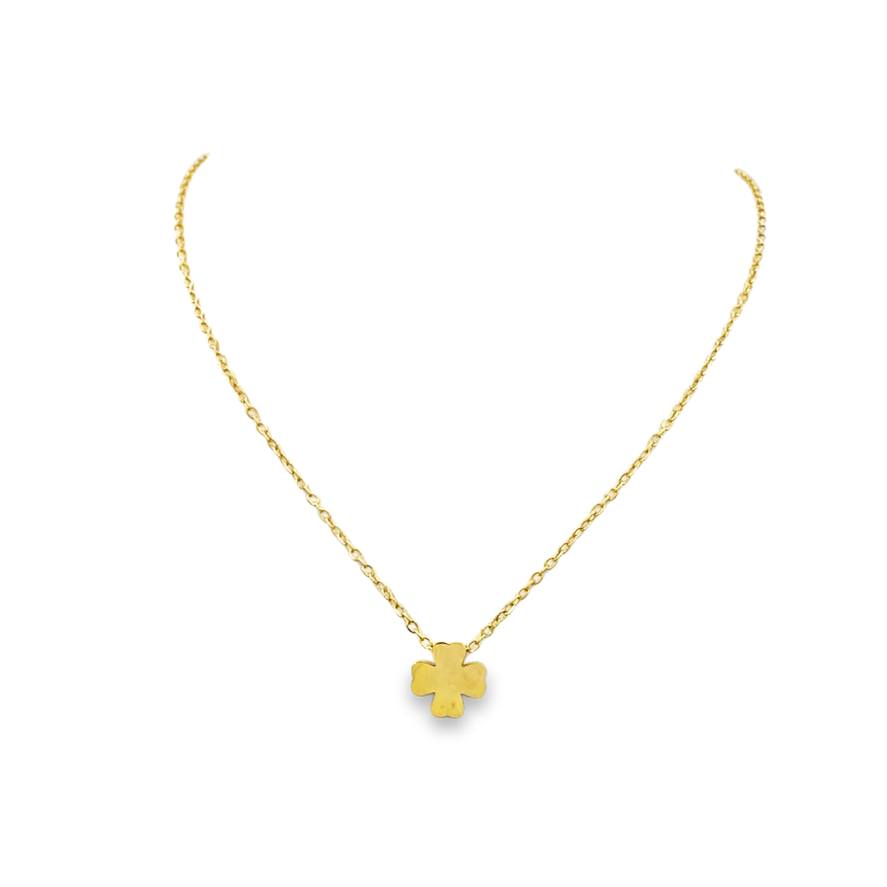 Elegancki naszyjnik z żółtego złota