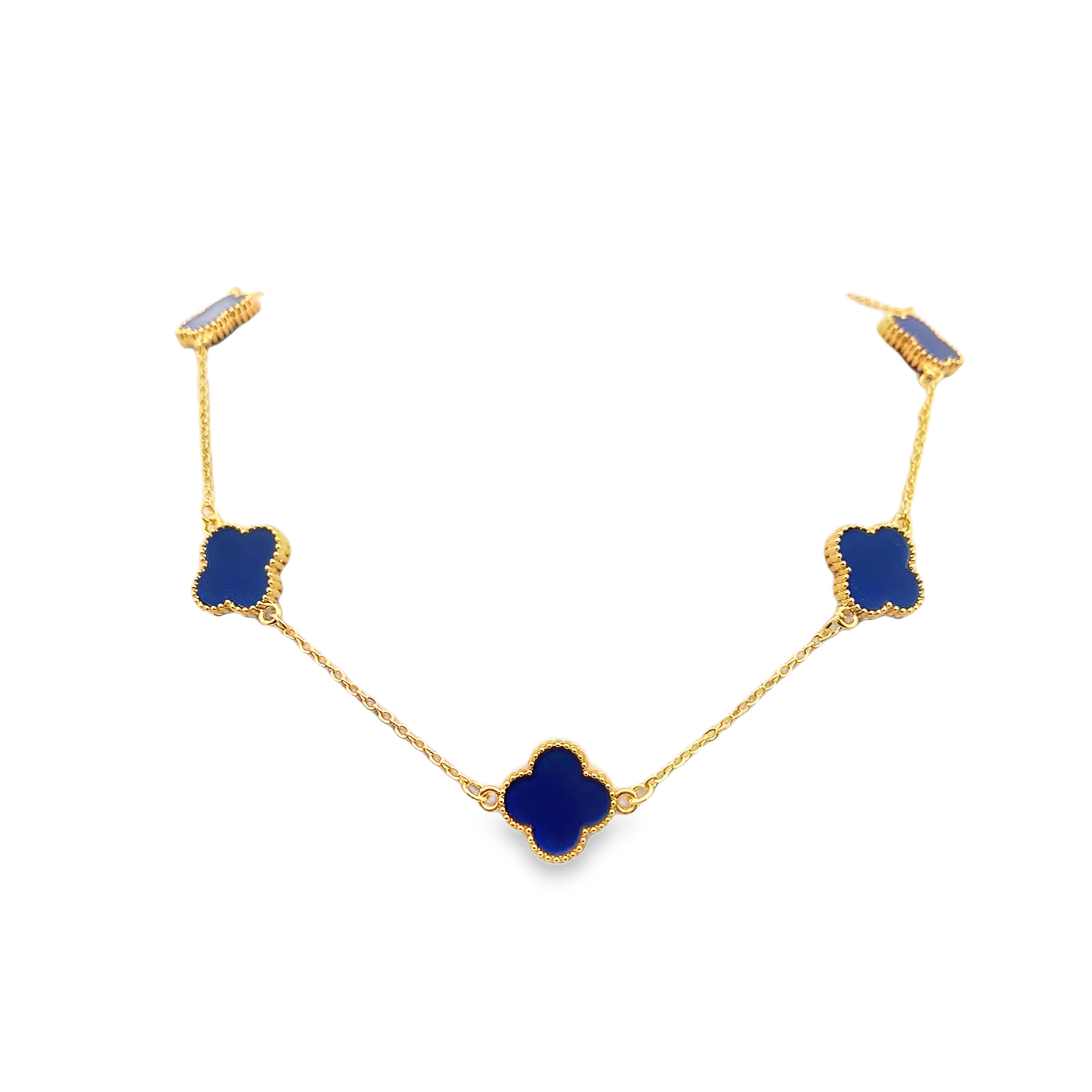 Delikatny naszyjnik łańcuszkowy z pozłacanego metalu