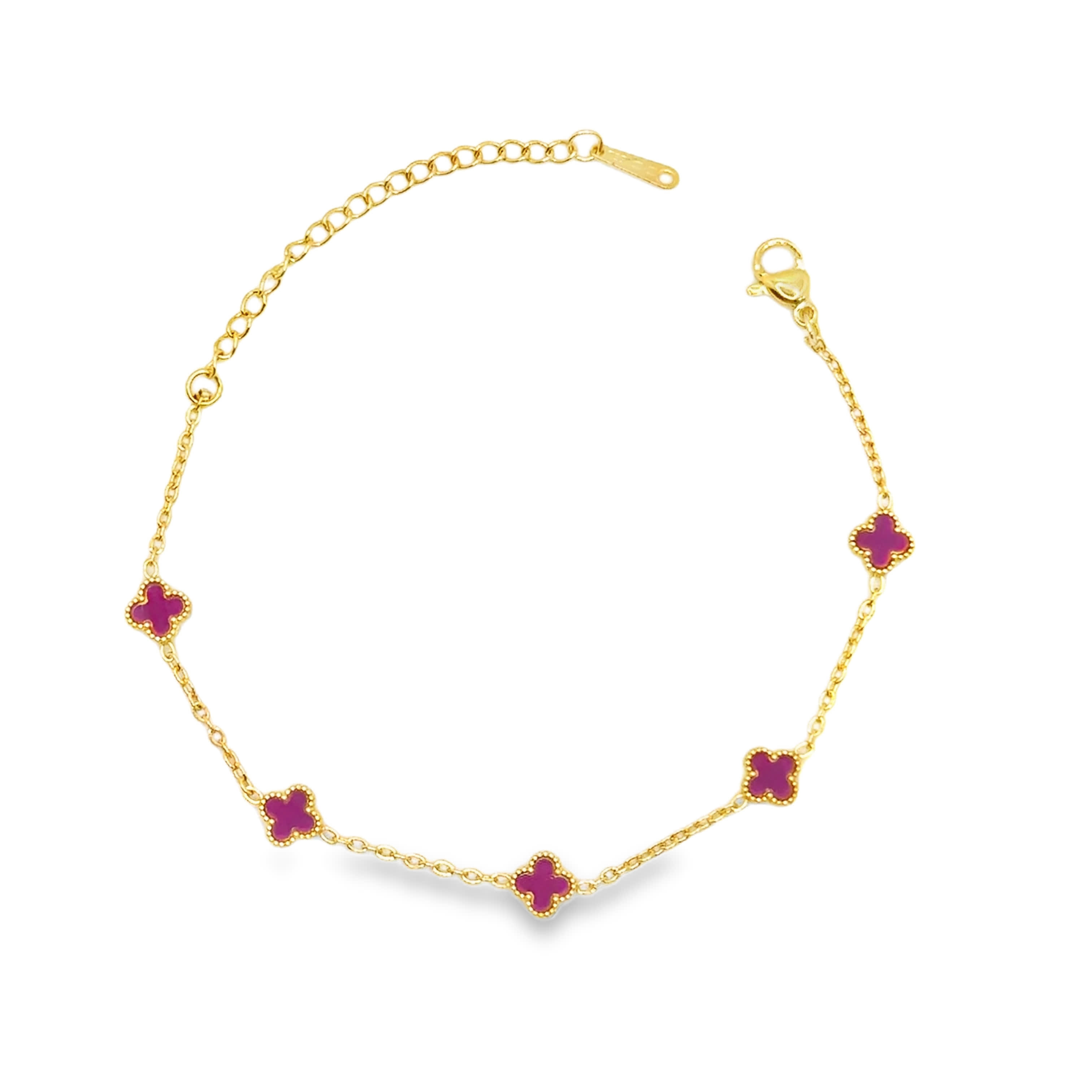 Bransoletka z koniczynką