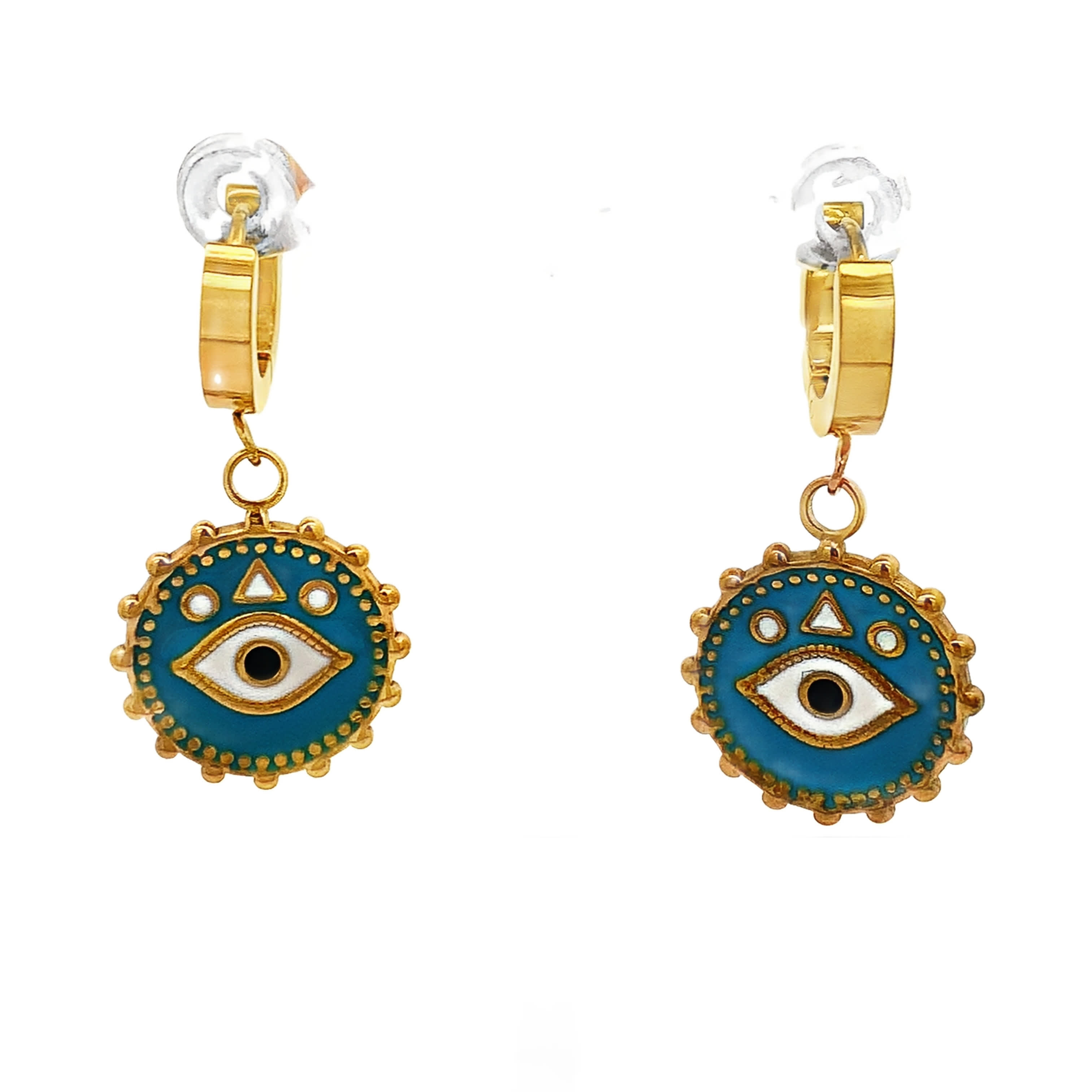 Kolczyki z okiem proroka