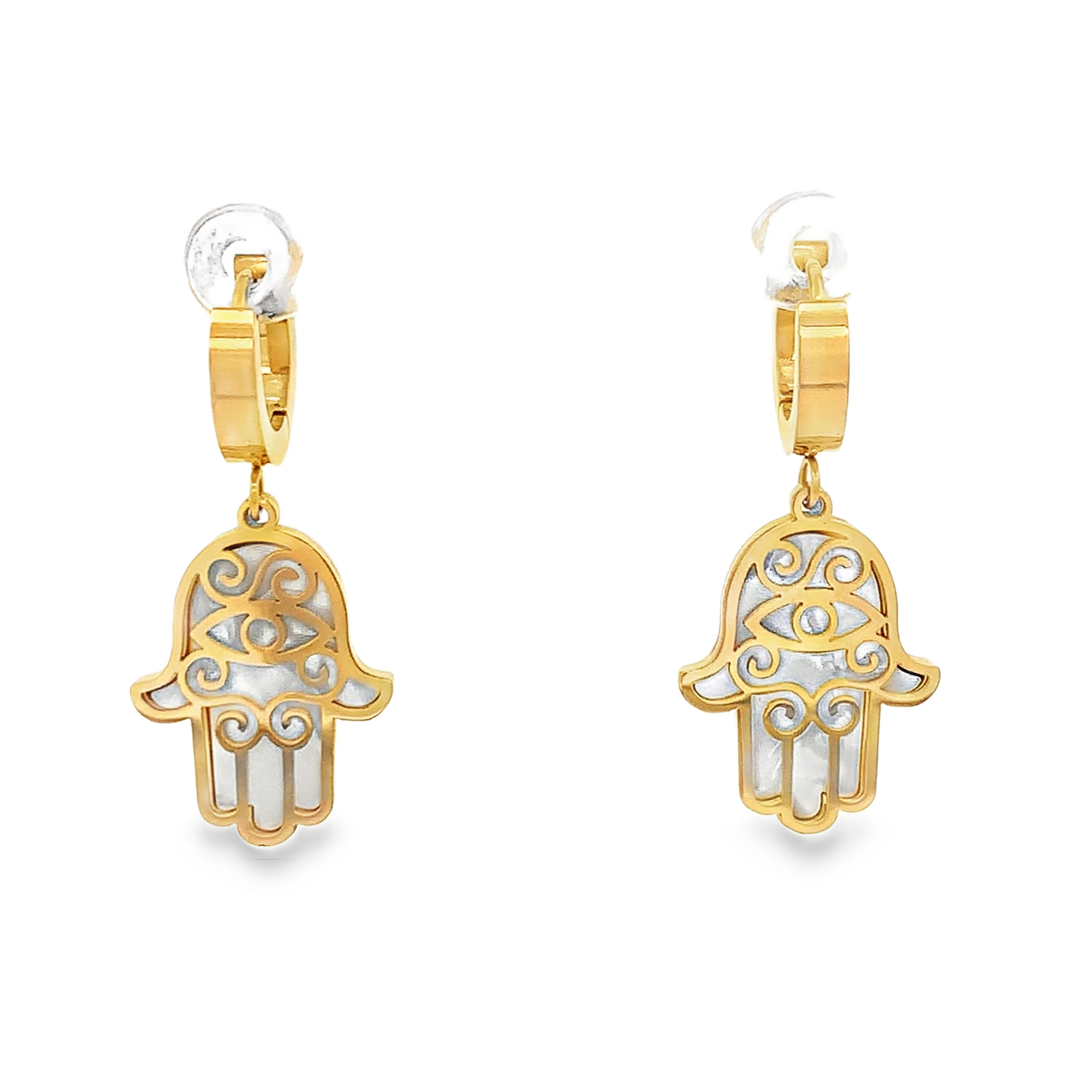 Kolczyki z okiem proroka