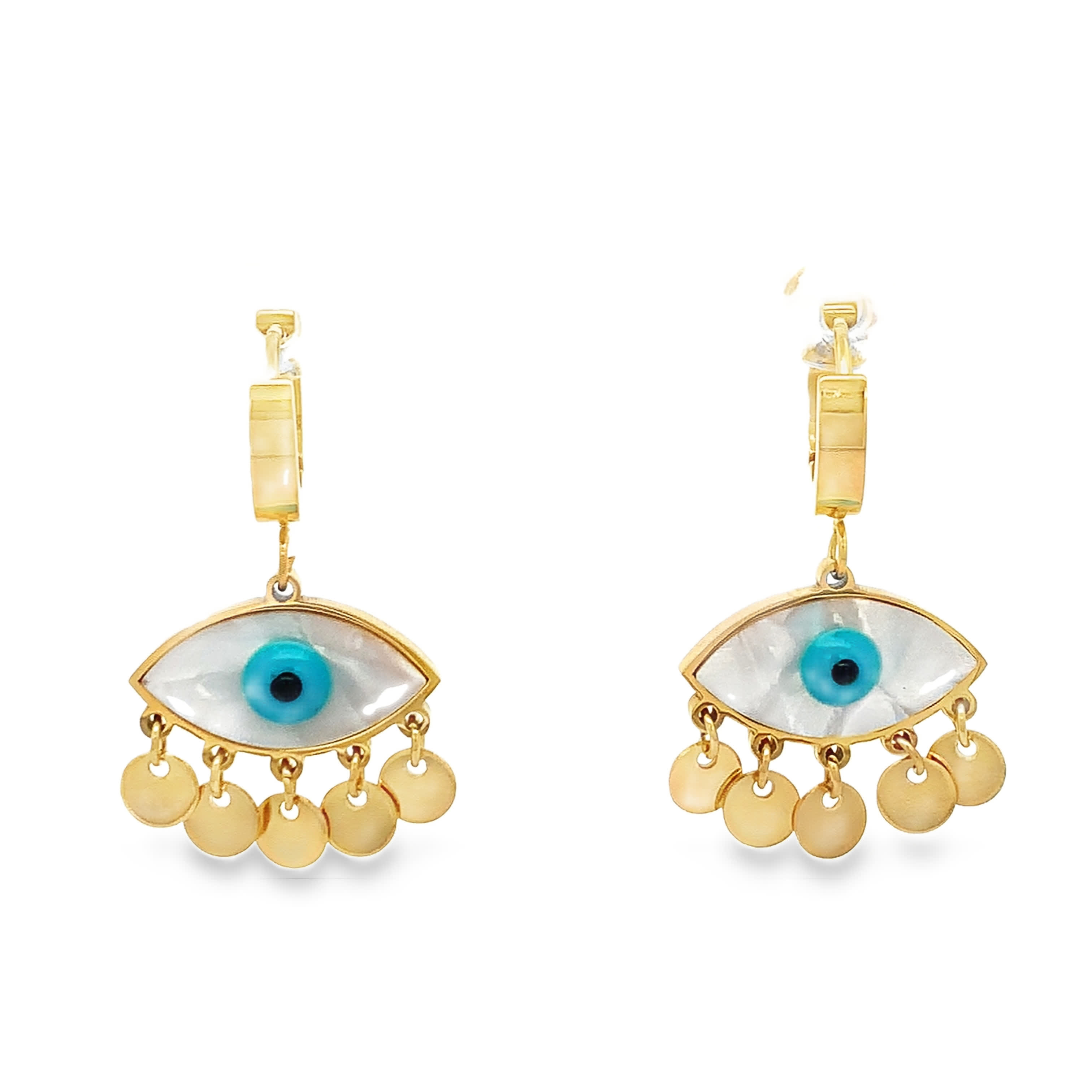 Kolczyki z okiem proroka