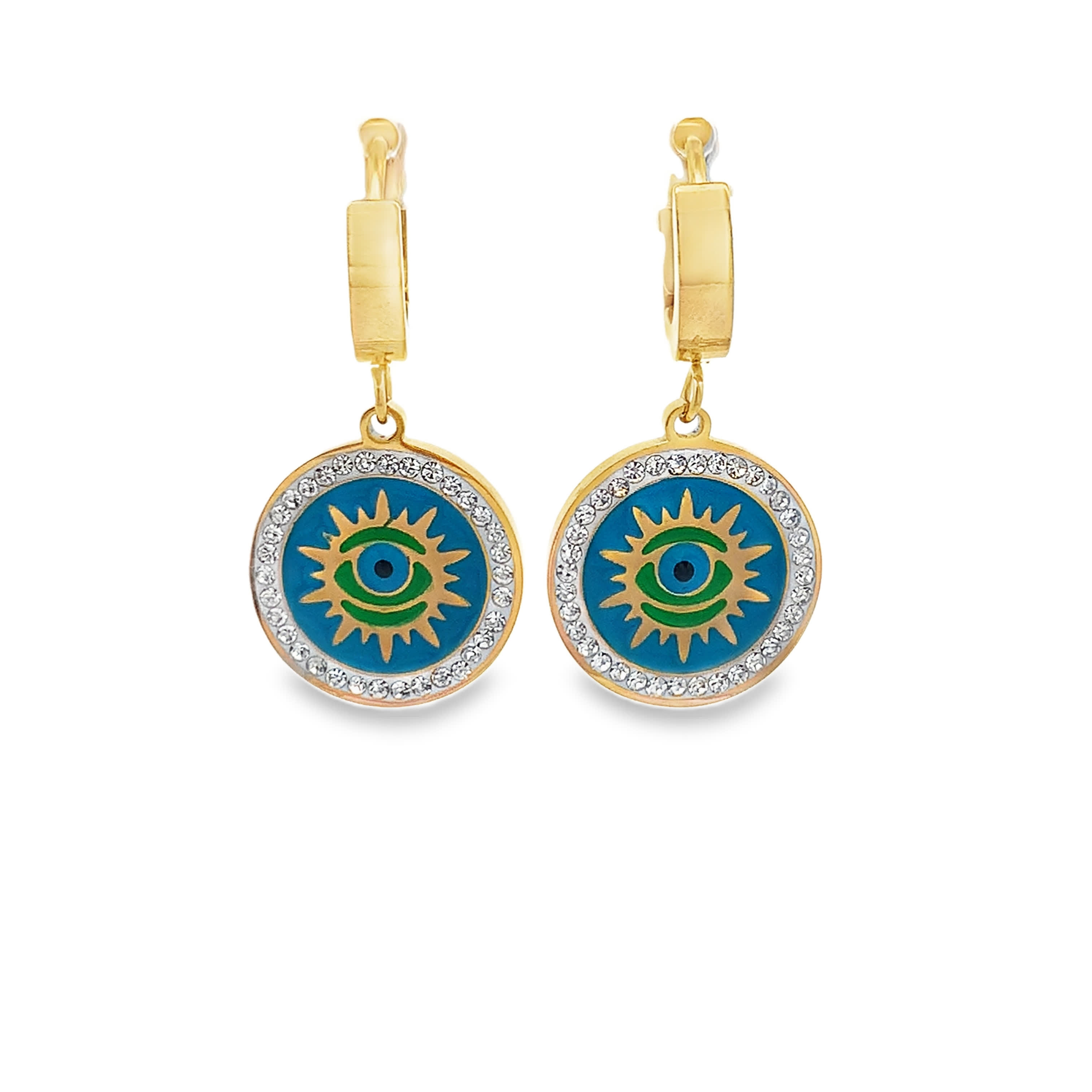 Kolczyki z okiem proroka