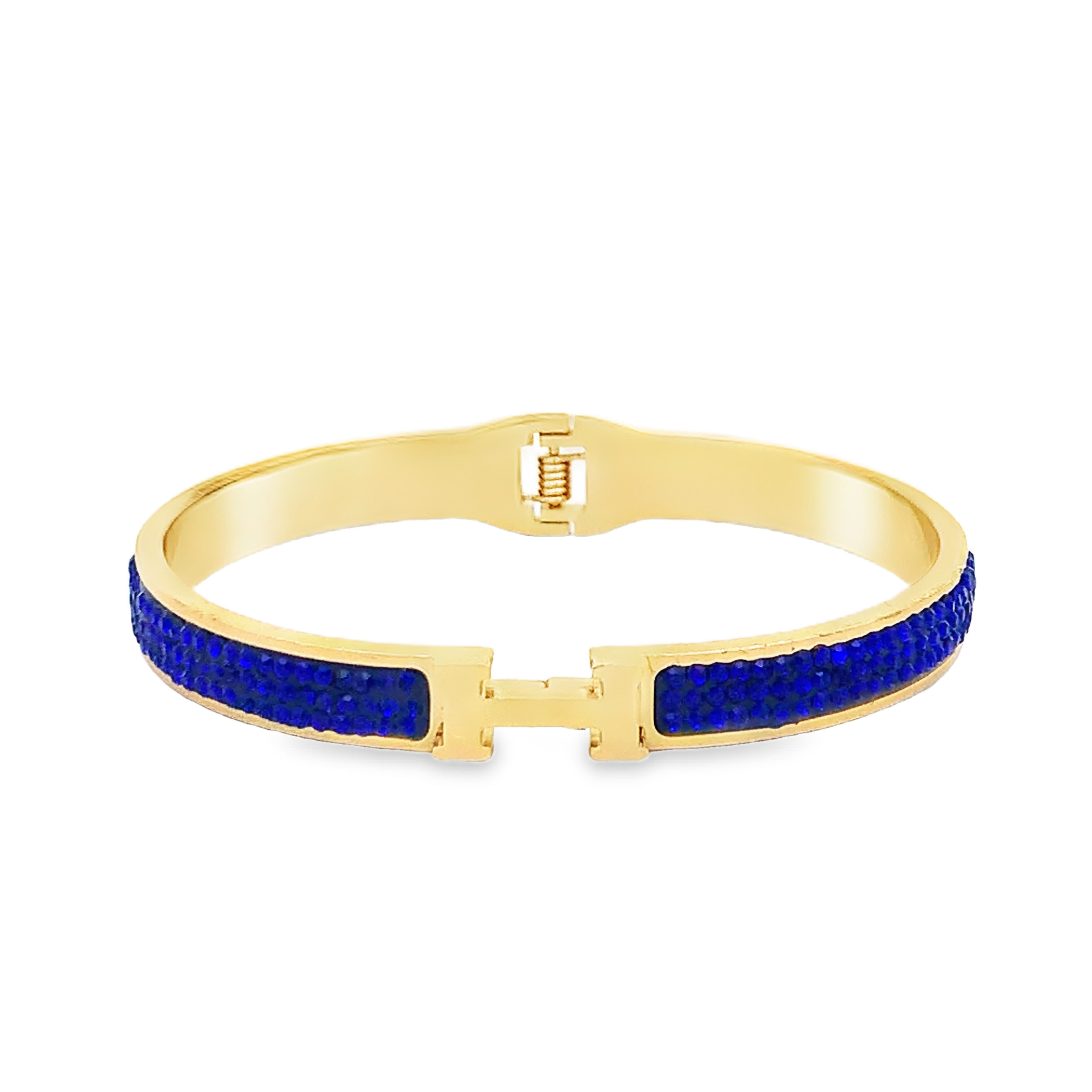 Nowoczesna bransoletka z żółtego złota