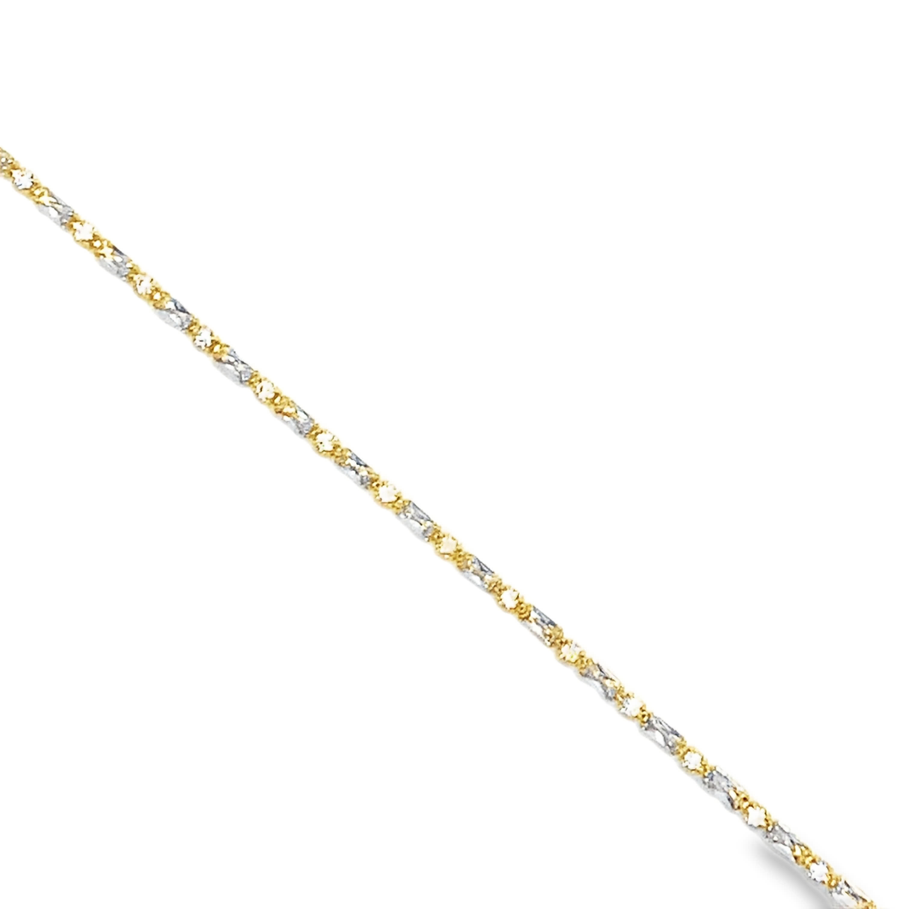 Klasyczny naszyjnik z żółtego złota