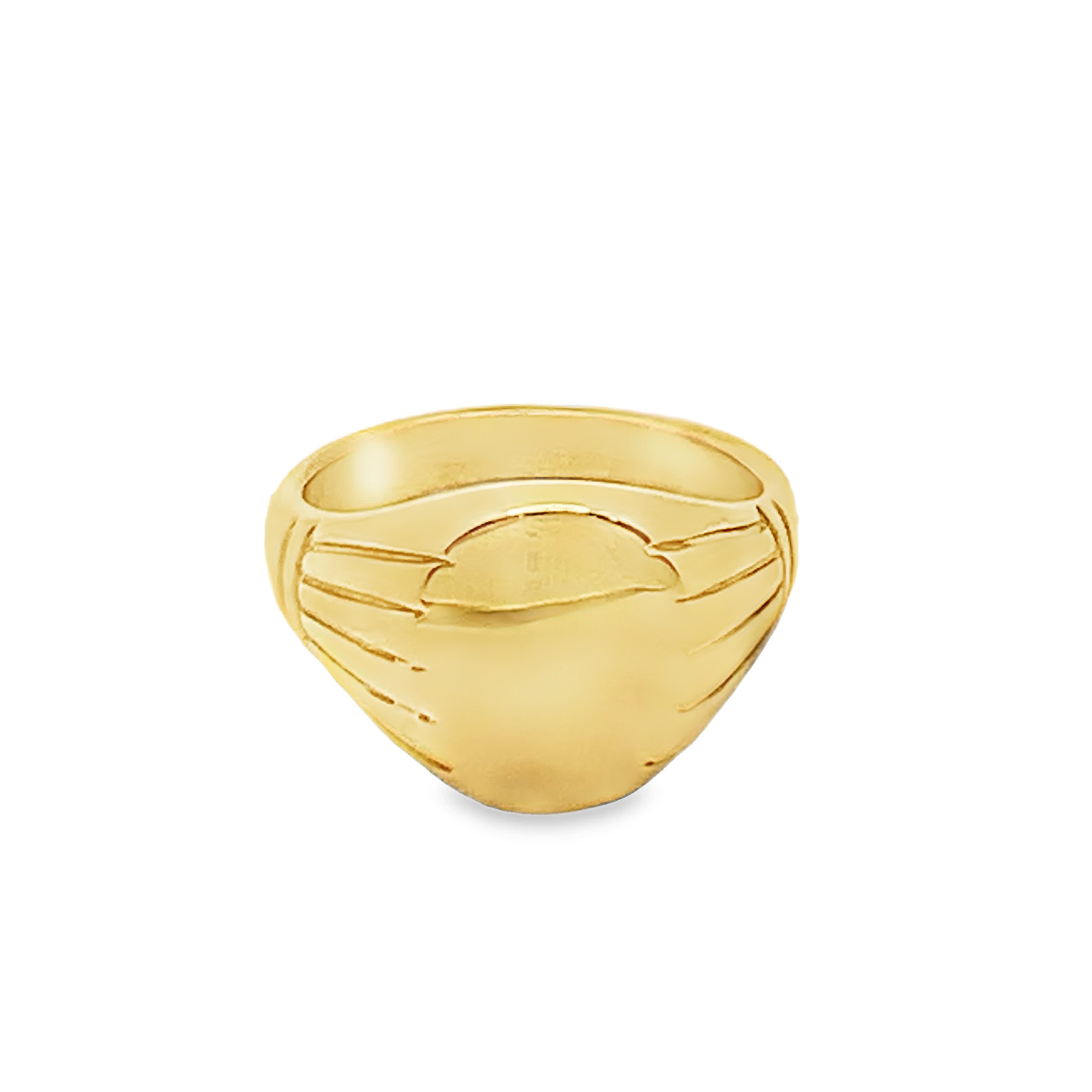 Classic Yellow Gold Band Ring