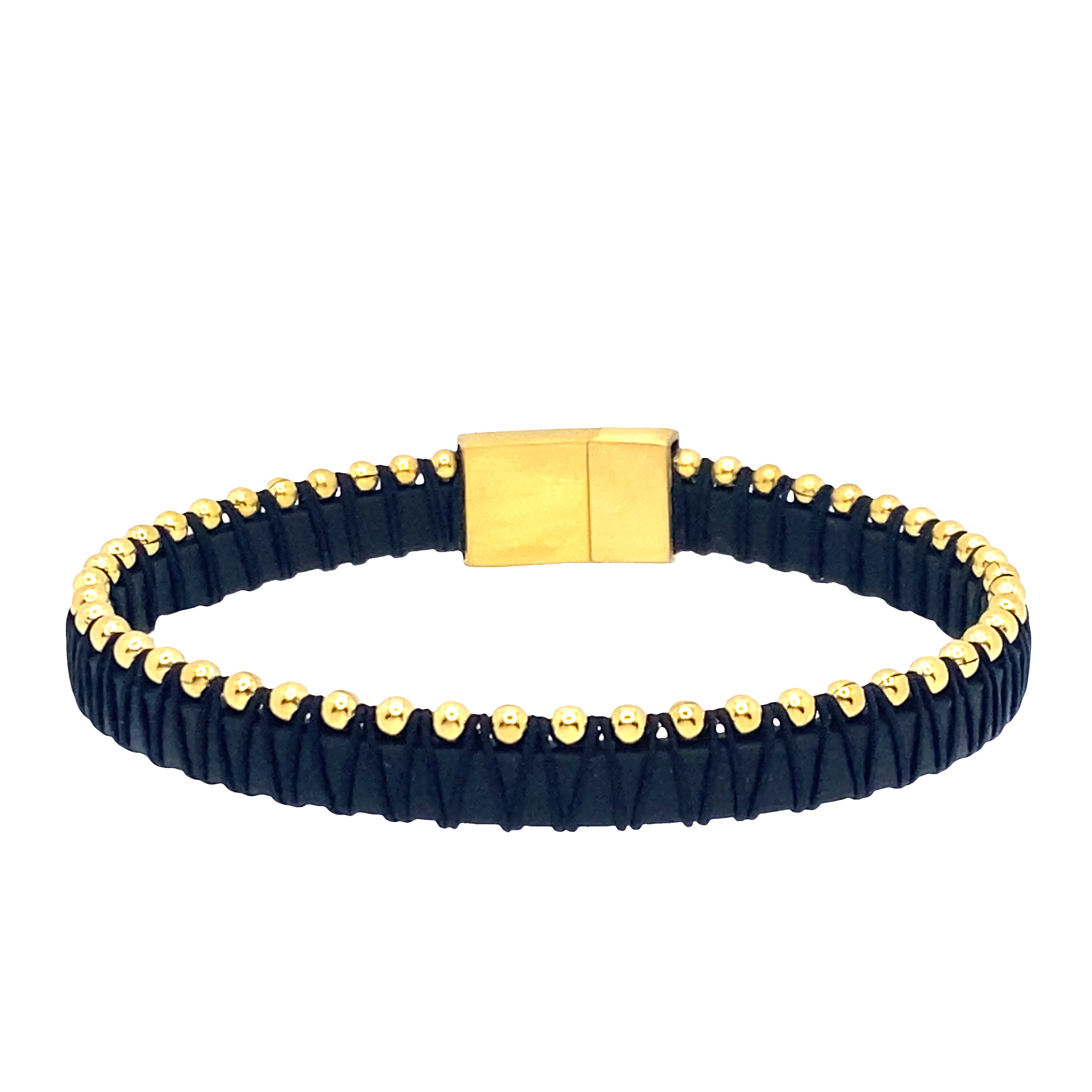 Elegancka bransoletka z koralików z akcentami