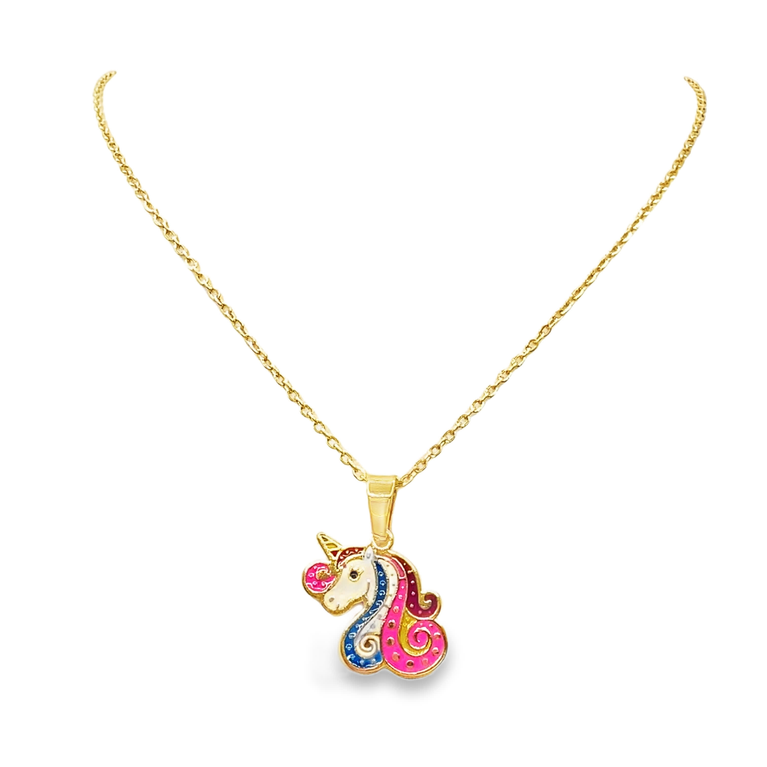 Naszyjnik z jednorożcem