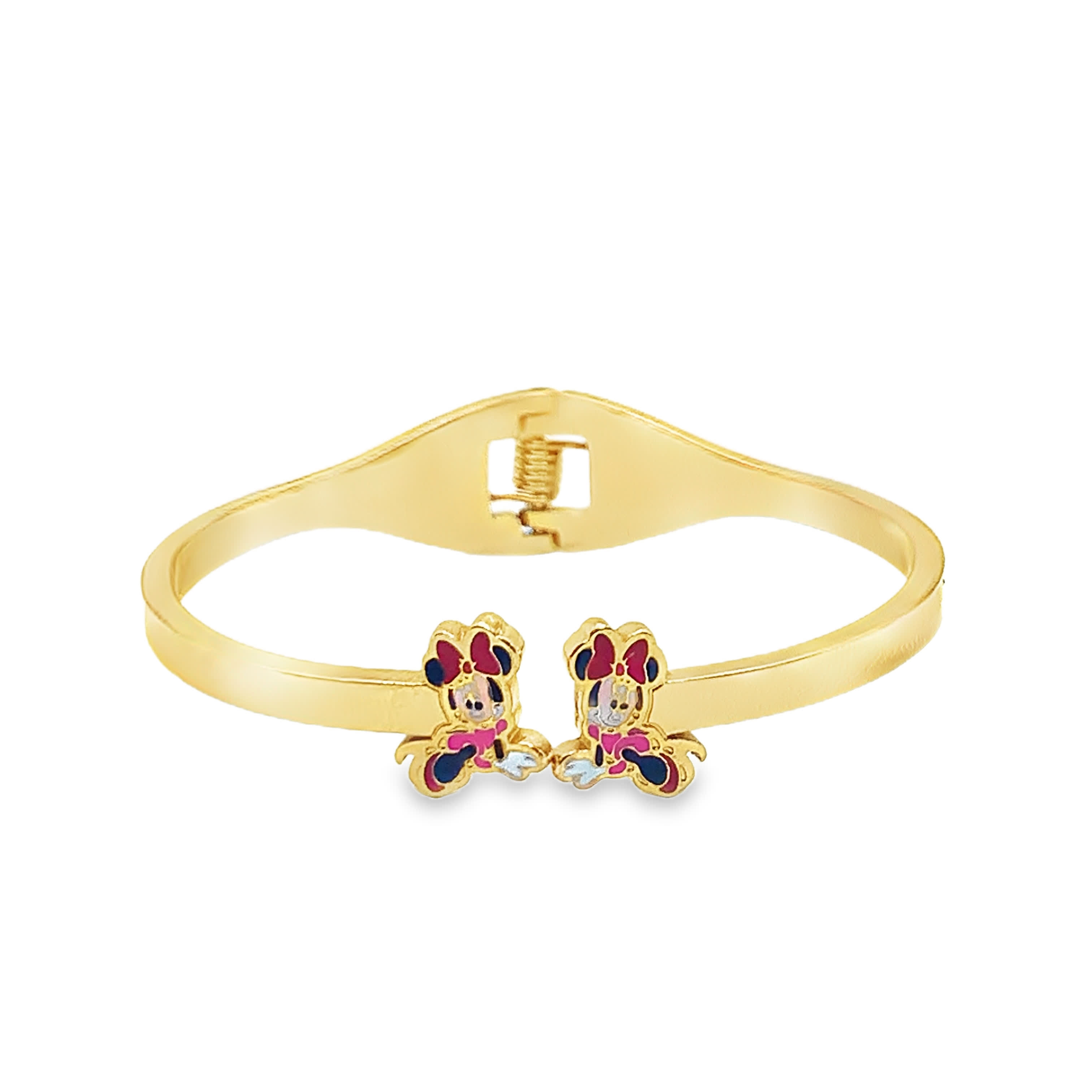 Bransoletka z żółtego złota ze szczegółowymi rysunkami