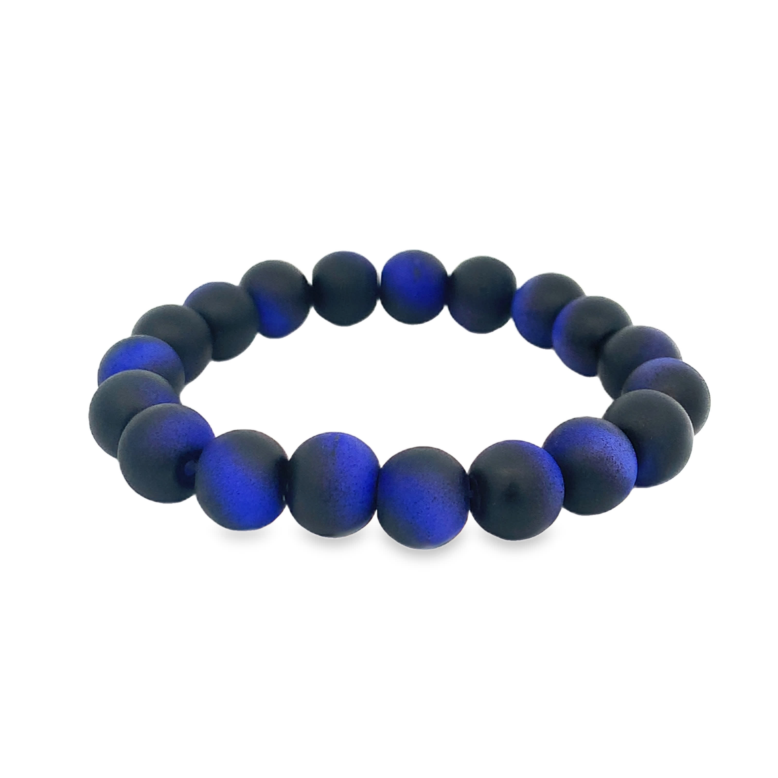 Modna bransoletka koralikowa bez metalu