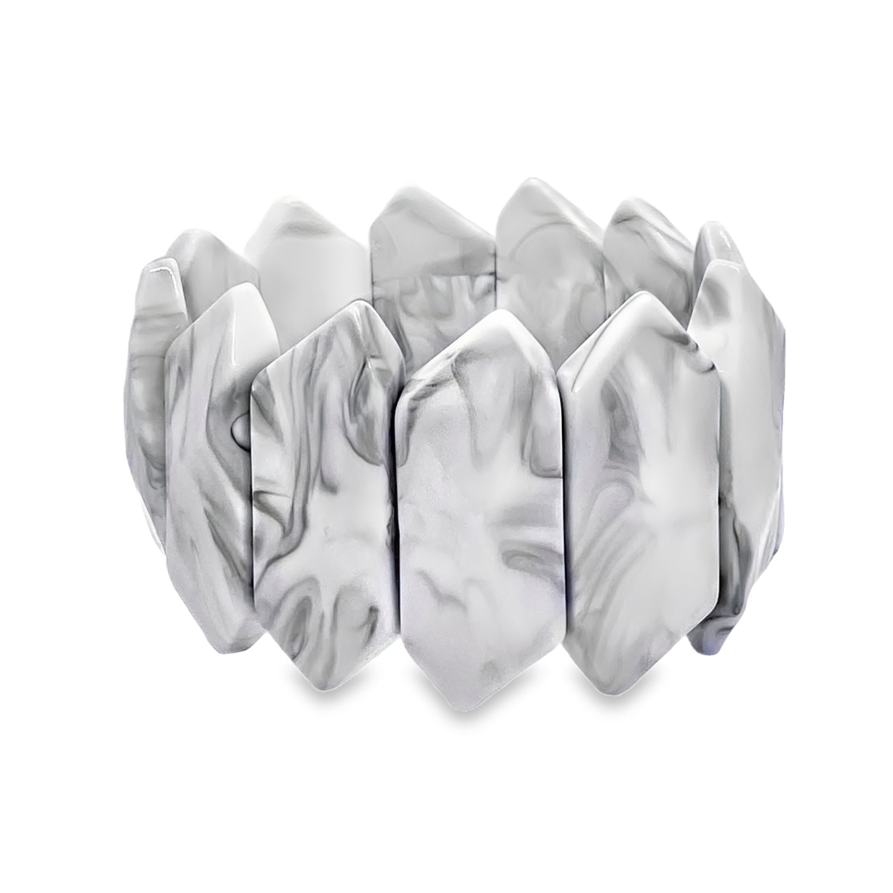 Modna bransoletka z efektem marmuru