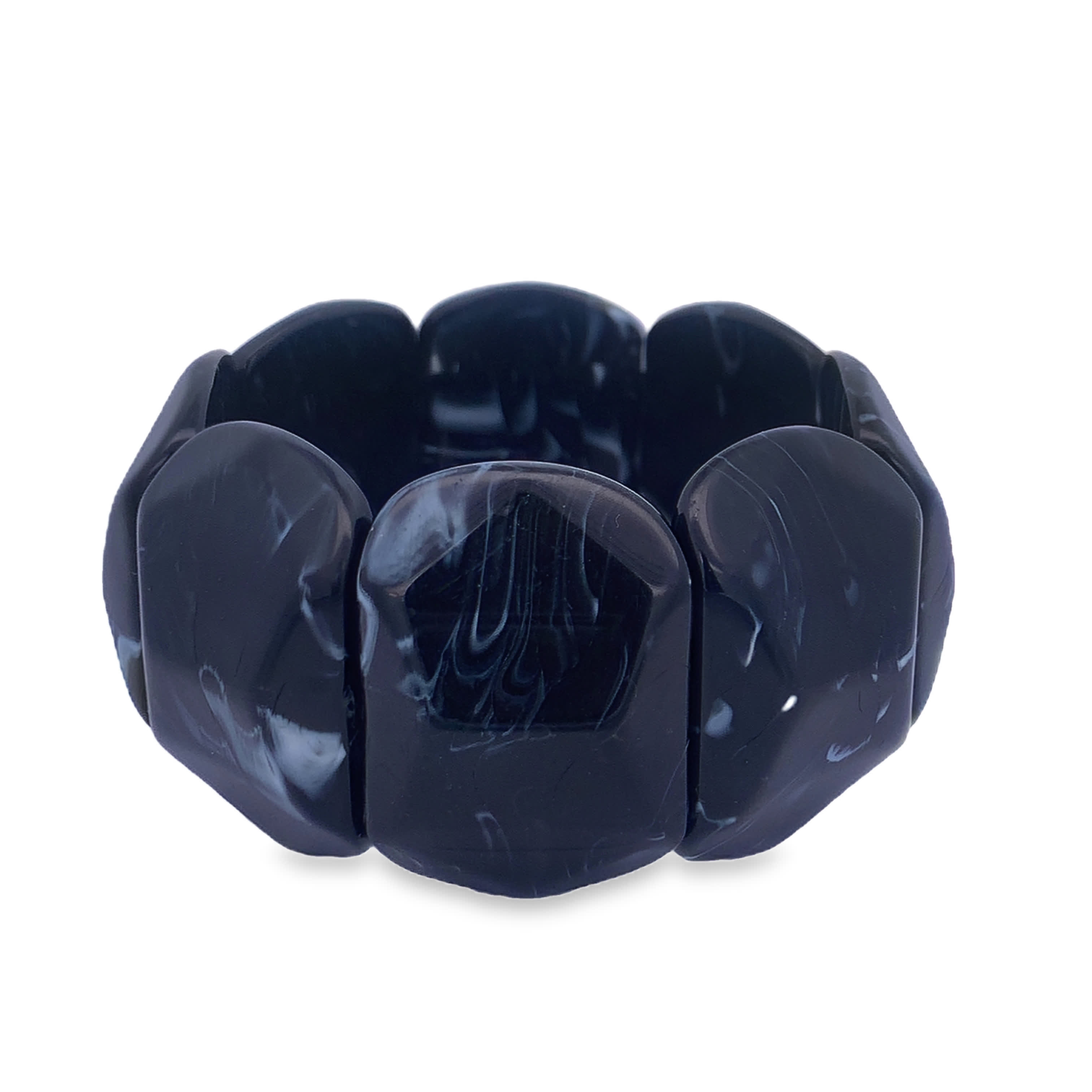 Elegancka bransoletka koralikowa bez metalu