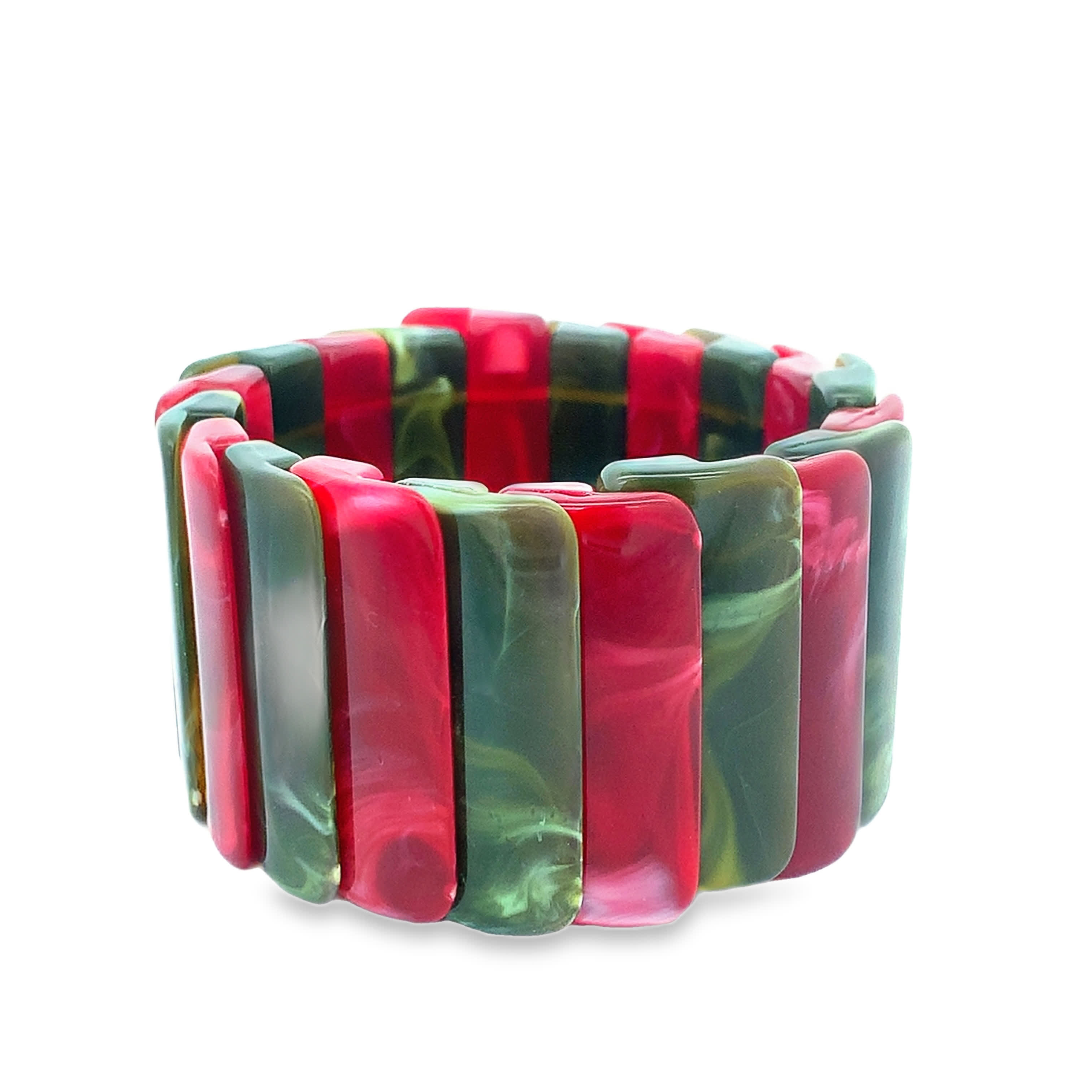 Bransoletka typu bangle z niemetalu o nowoczesnym wzornictwie