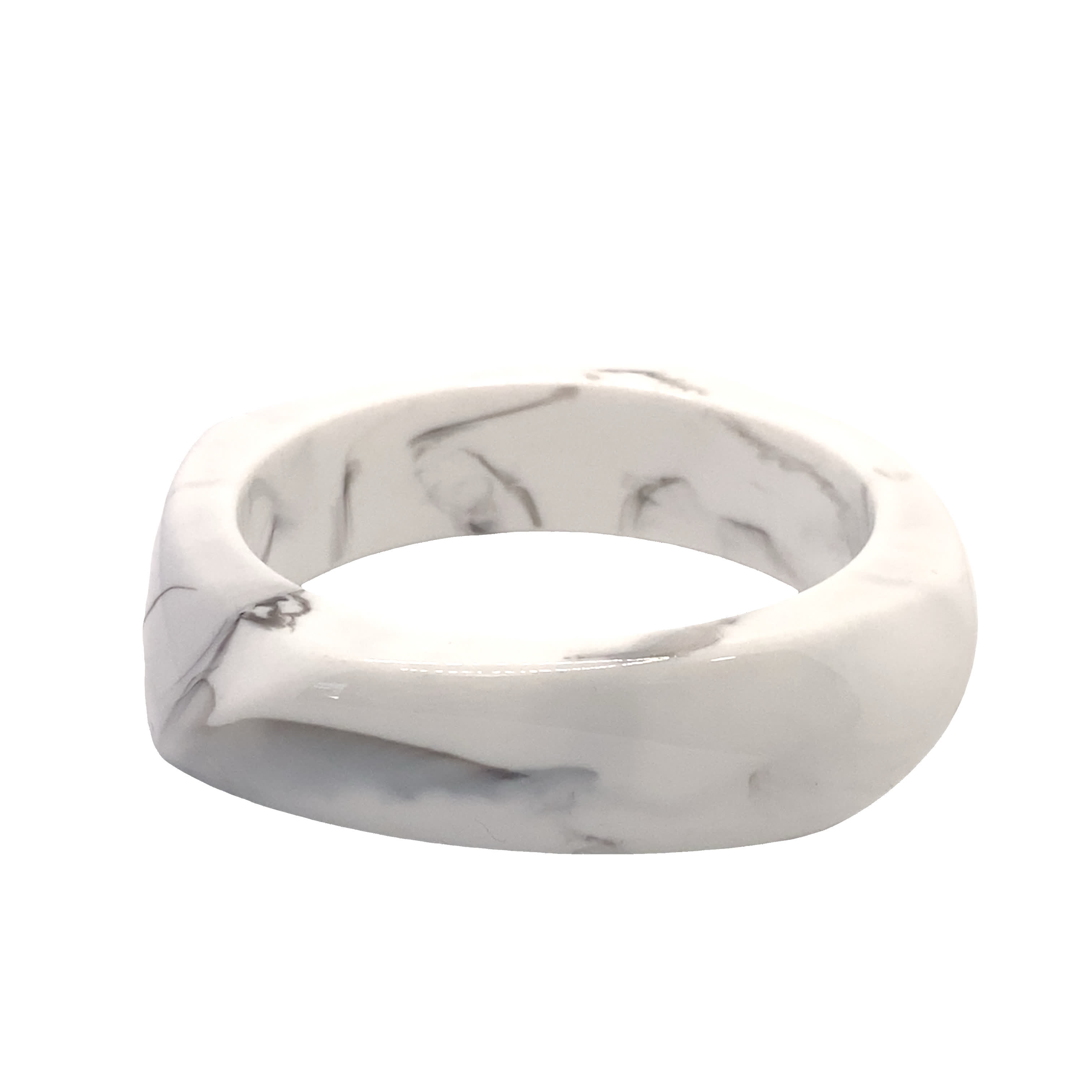 Artystyczna bransoletka bez metalu z ręcznie rysowanym wzorem