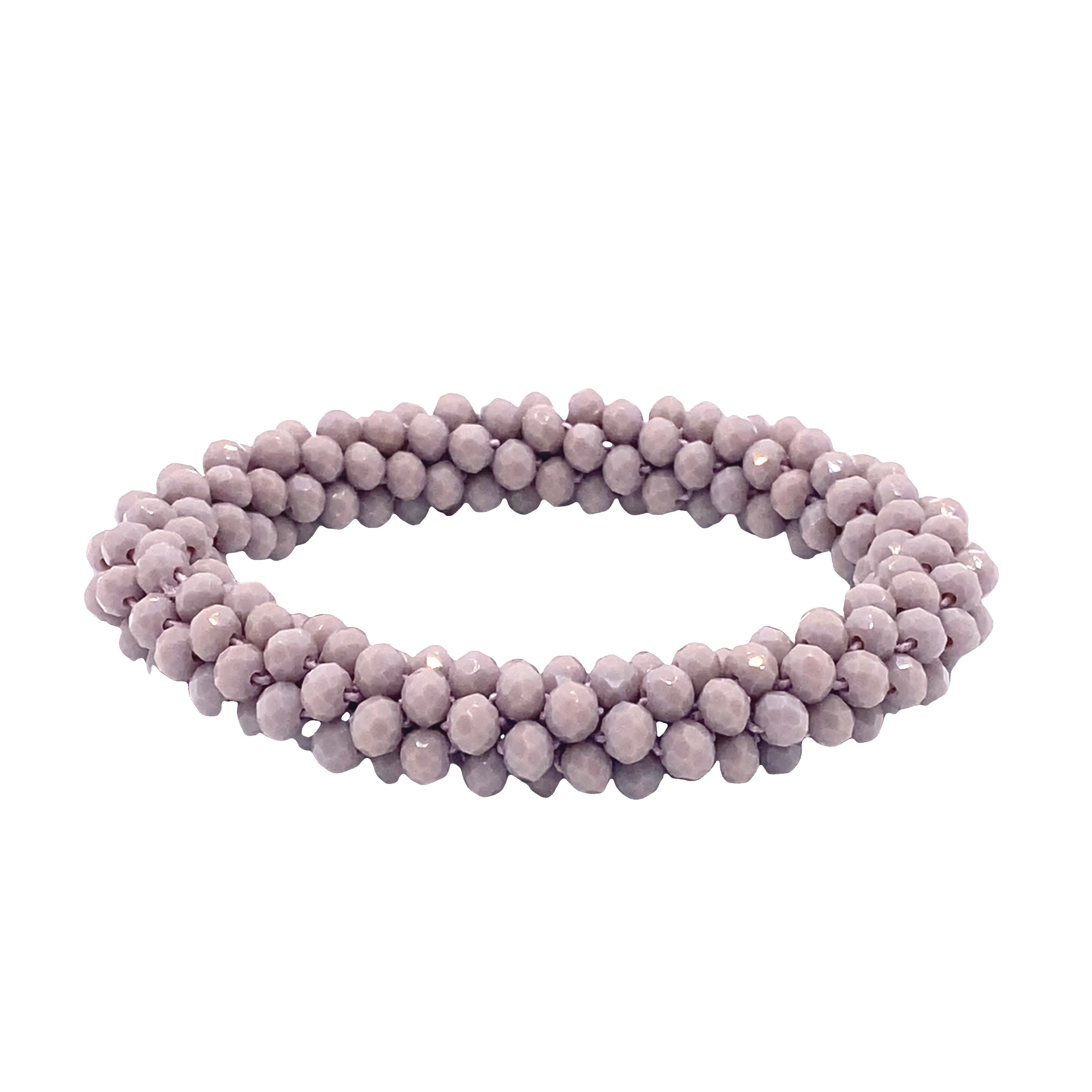 Wykwintna ręcznie robiona bransoletka z koralików bez metalu