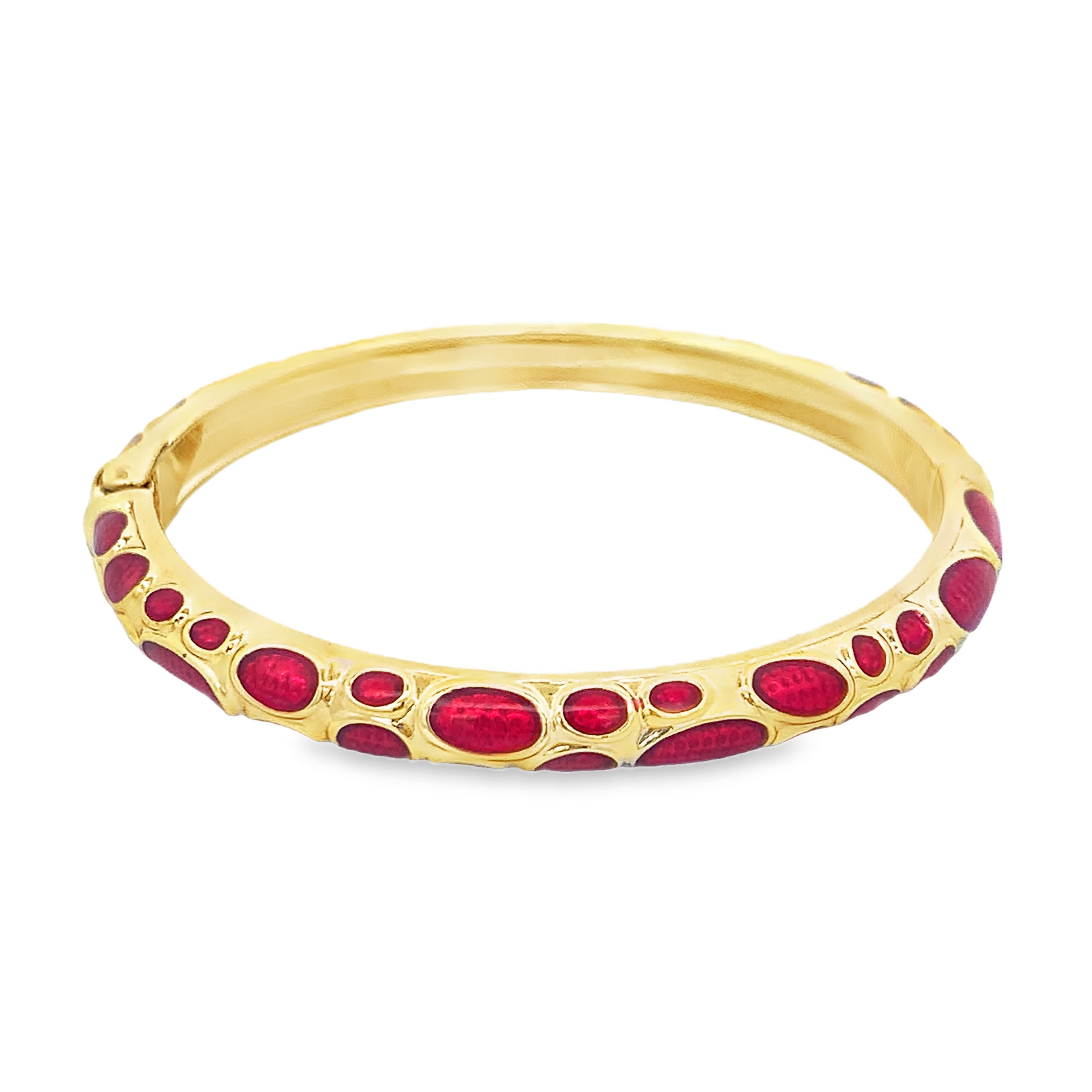 Elegancka bransoletka ze złoconej stali