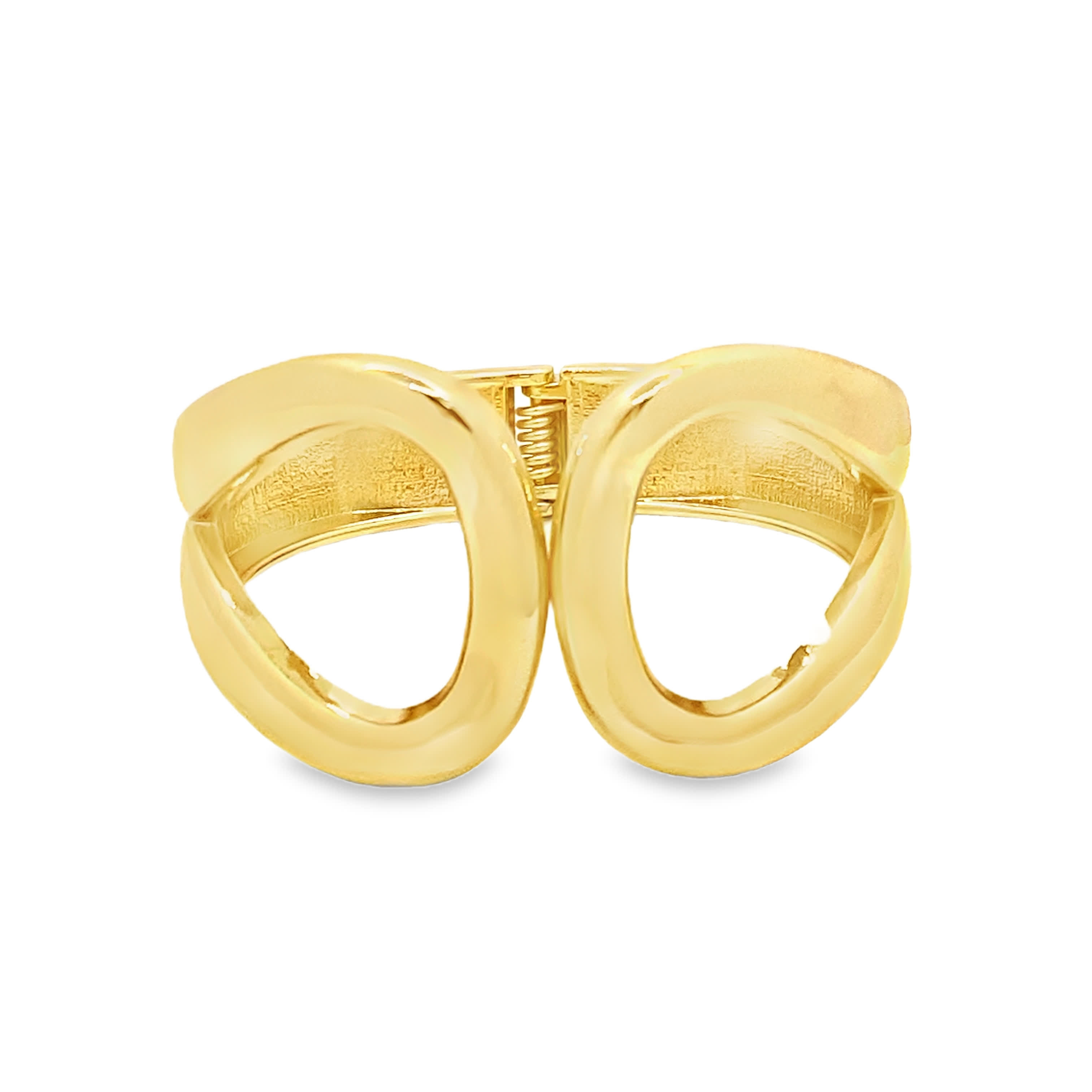 Bransoletka z zawiasami z żółtego złota