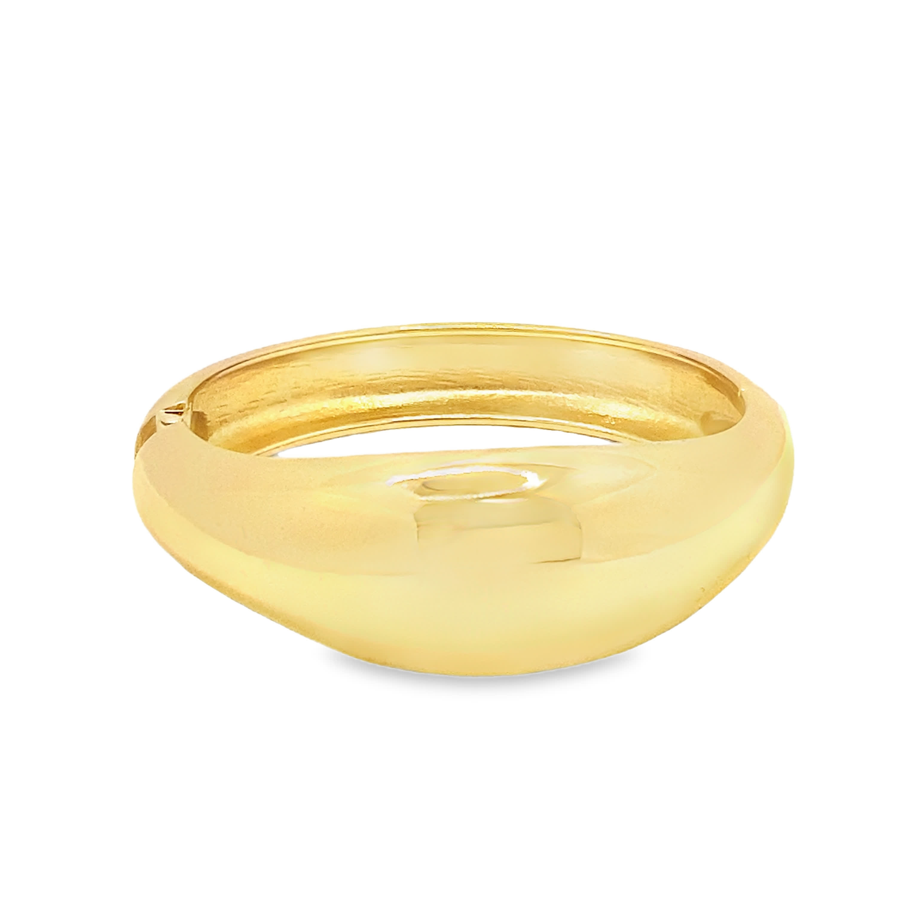 Klasyczna bransoletka z żółtego złota