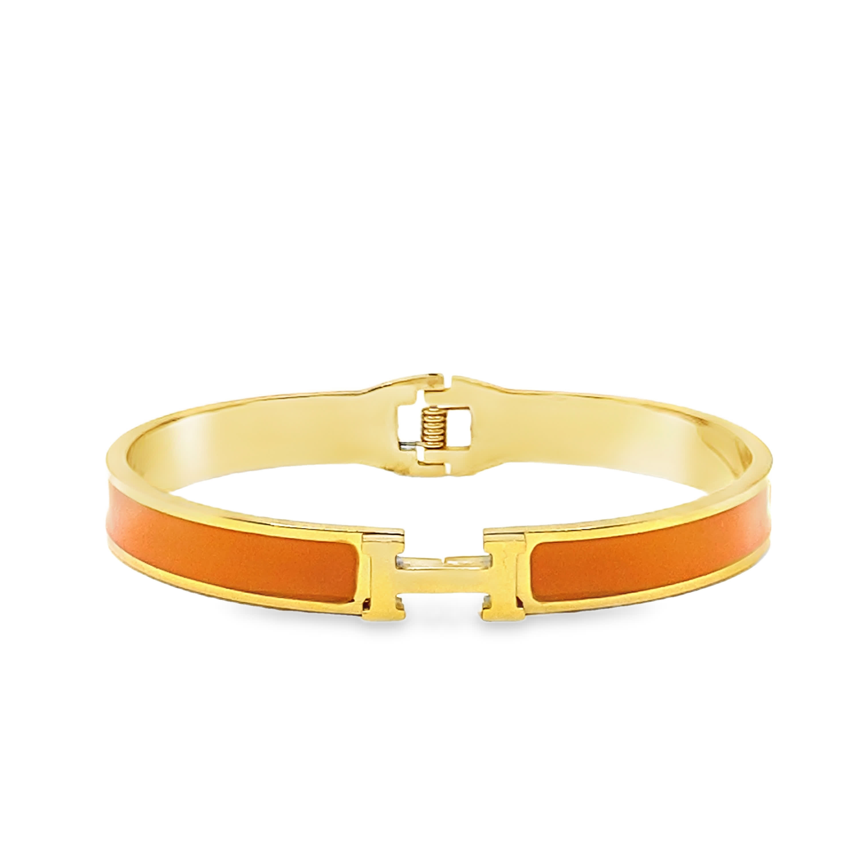 Elegancka bransoletka z żółtego złota