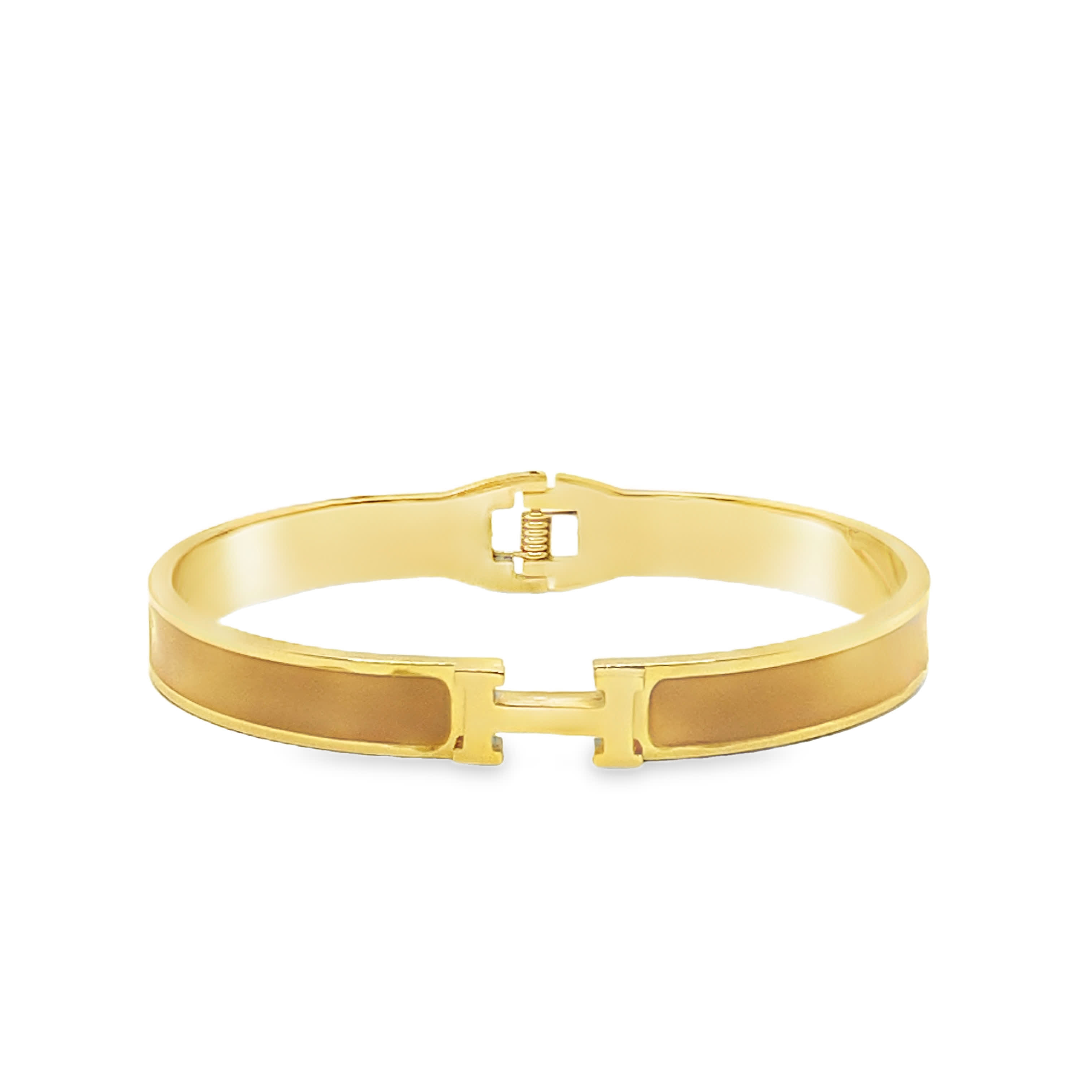 Elegancka bransoletka z żółtego złota