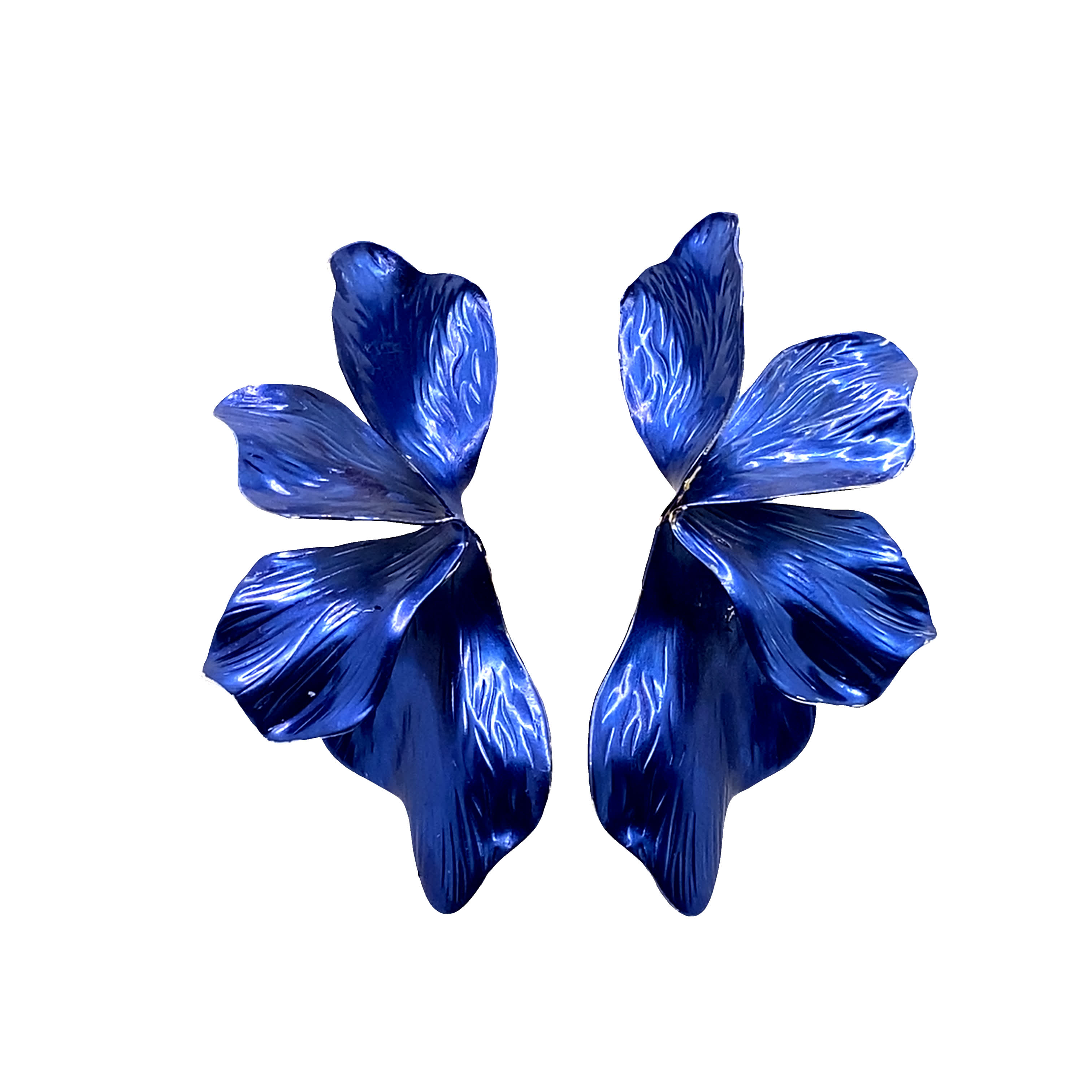 Kolczyki Sztyfty Statement Płatkowe