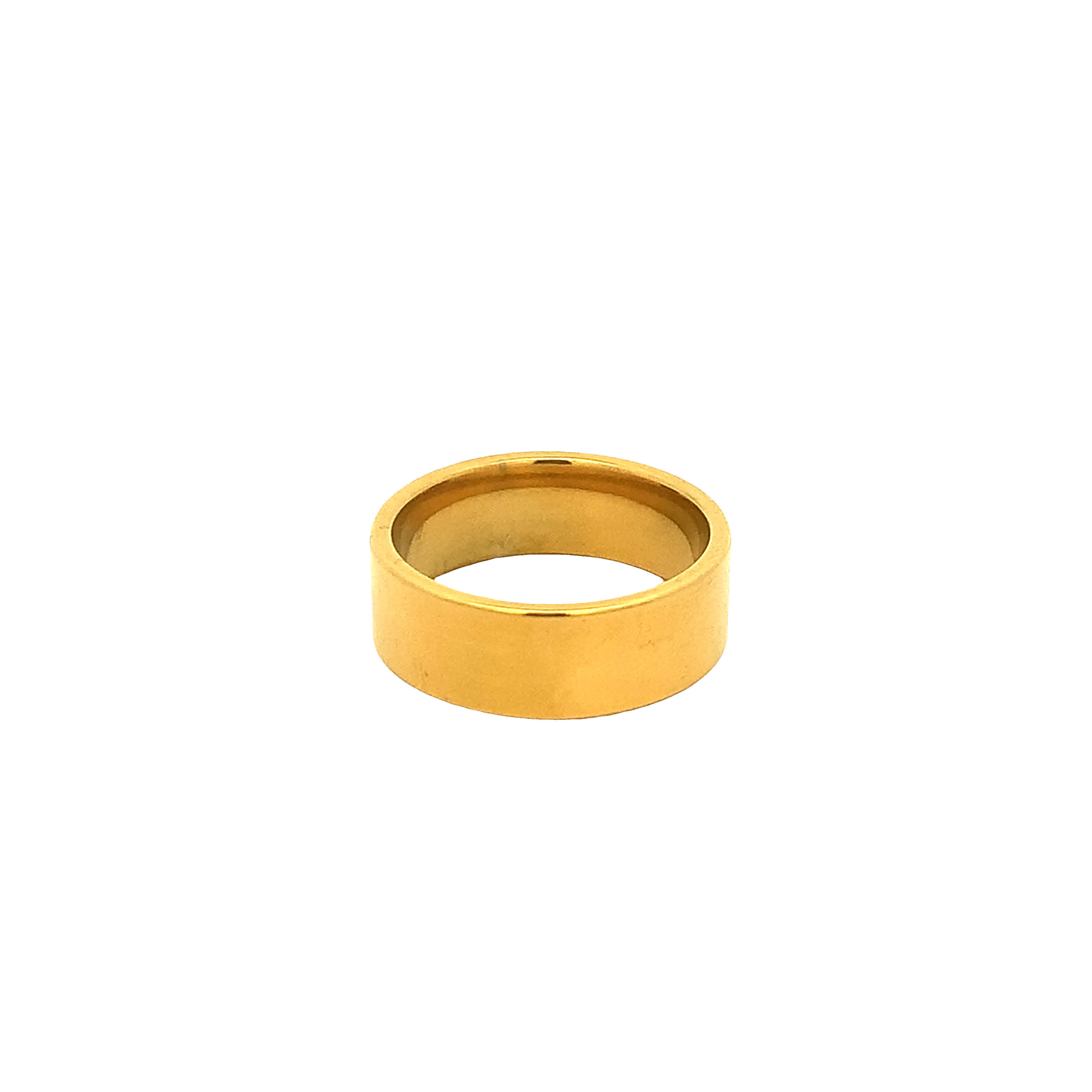 Klasyczny pierścionek z żółtego złota