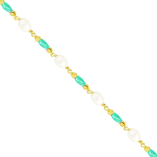 bransoletka-na-noge-perla-zielona