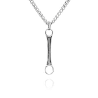 Zawieszka męska klucz srebrna