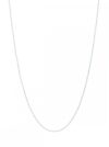 Łańcuszek srebrny 60 cm - splot kulkowy - obrazek 2