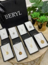Naszyjnik znak zodiaku byk srebrny pozłacany - obrazek 3