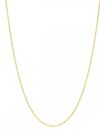 Łańcuszek srebrny pozłacany 75 cm - splot lisi ogon - obrazek 2