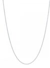 Łańcuszek srebrny 80 cm - splot kordel - obrazek 2