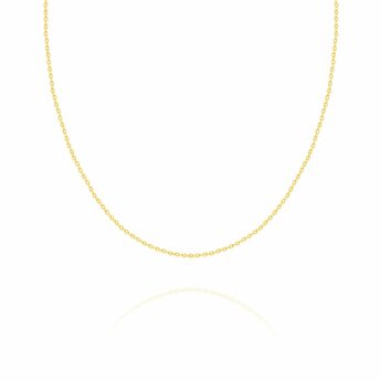 Złoty łańcuszek – splot rolo