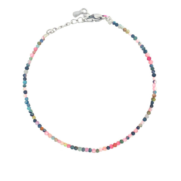 brasnoletka z turmalinami