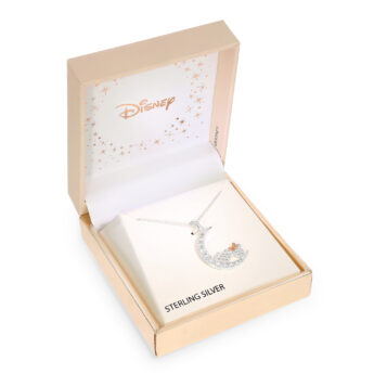 Disney – srebrny naszyjnik księżyc Minnie&Mickey