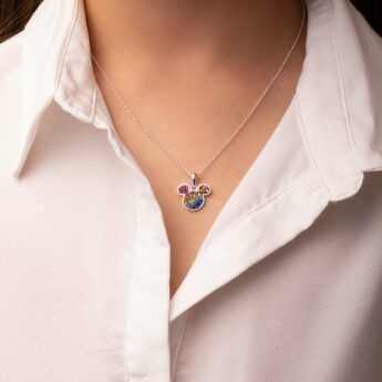 Disney – srebrny naszyjnik Mickey