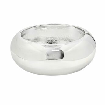 Bransoletka Bangle okrągła masywna prosta – stal szlachetna