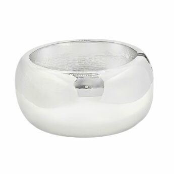 Bransoletka Bangle prosta okrągła gruba – stal szlachetna