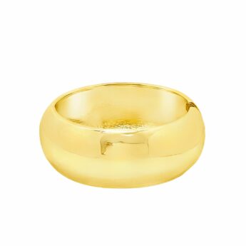 Bransoletka Bangle gładka masywna okrągła – stal szlachetna