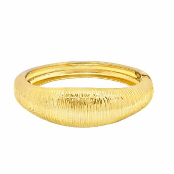 Bransoletka Bangle w stylu vintage – stal szlachetna