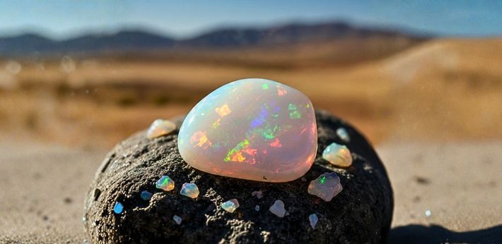 Opal: Mistyczne Światło Ziemi. Kompletne Kompendium od Coober Pedy po Tron Salomona