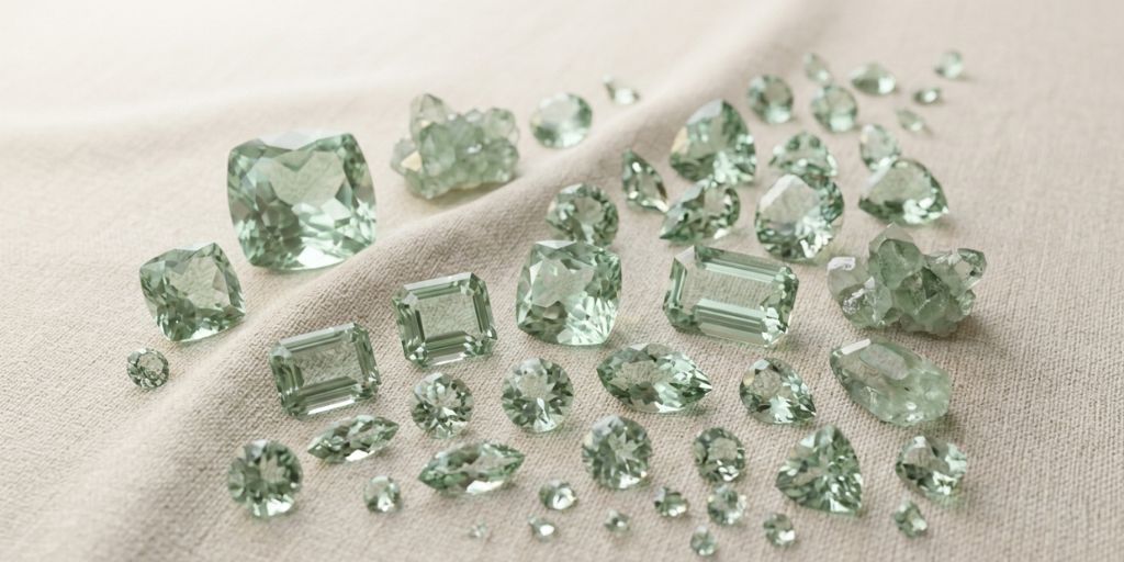 kamienie szlachetne na wiosnę Cytryn Oliwin Zielony Ametyst