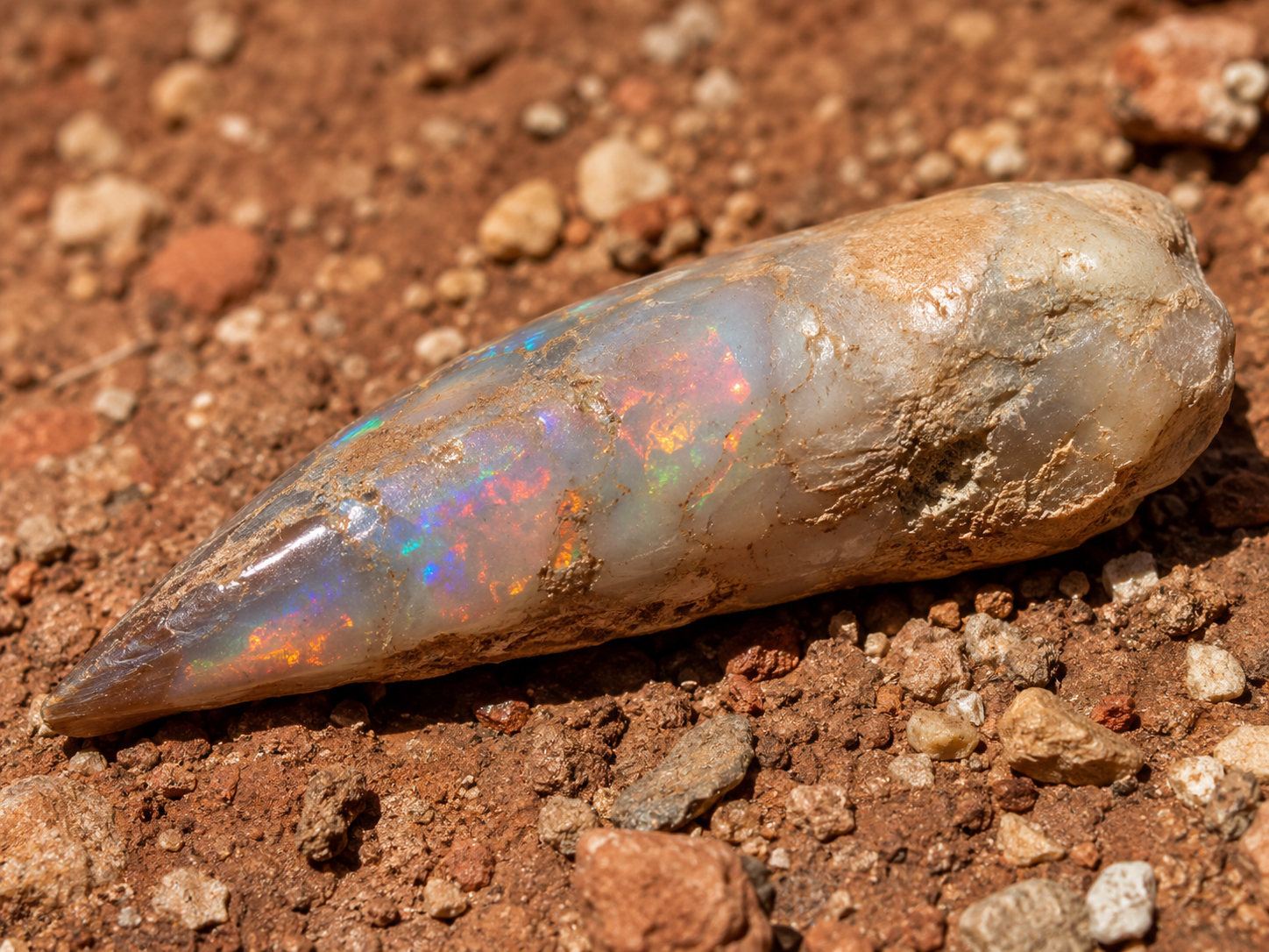 skamieniały opal